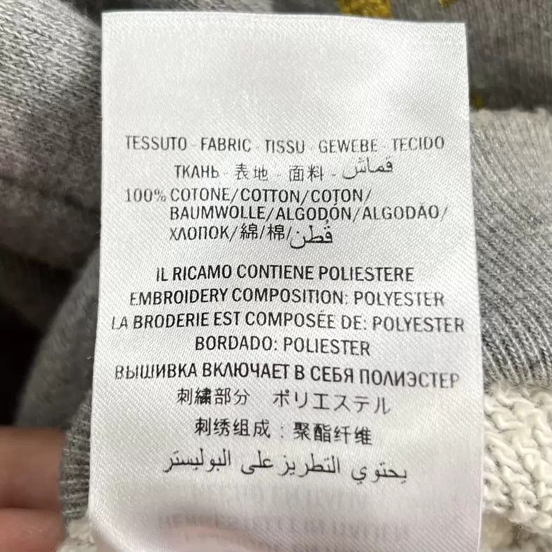 Gucci Gucci Gray Square Graphic Sweatshirt Size US S / EU 44-46 / 1 - 2 Thumbnail