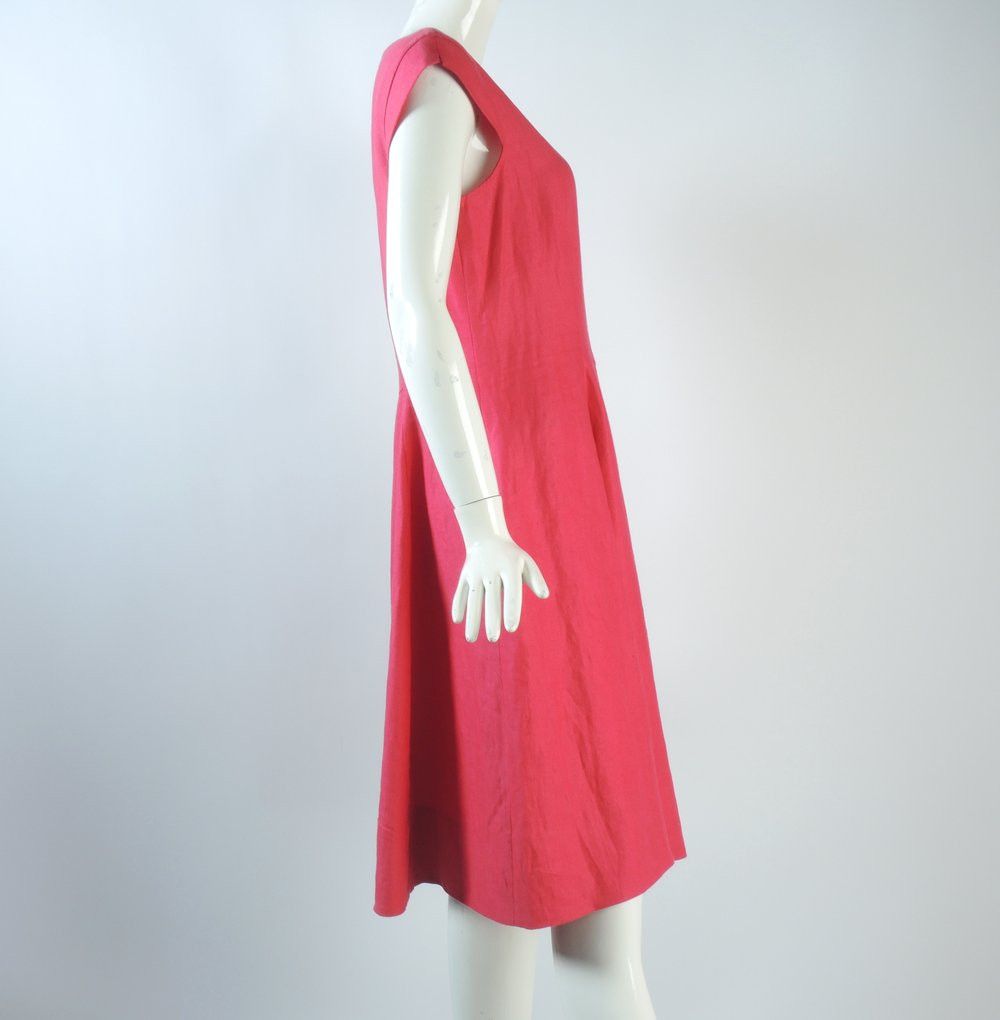 Loro Piana o1smst1ft0424 Dress in Pink Size M / US 6-8 / IT 42-44 - 3 Thumbnail