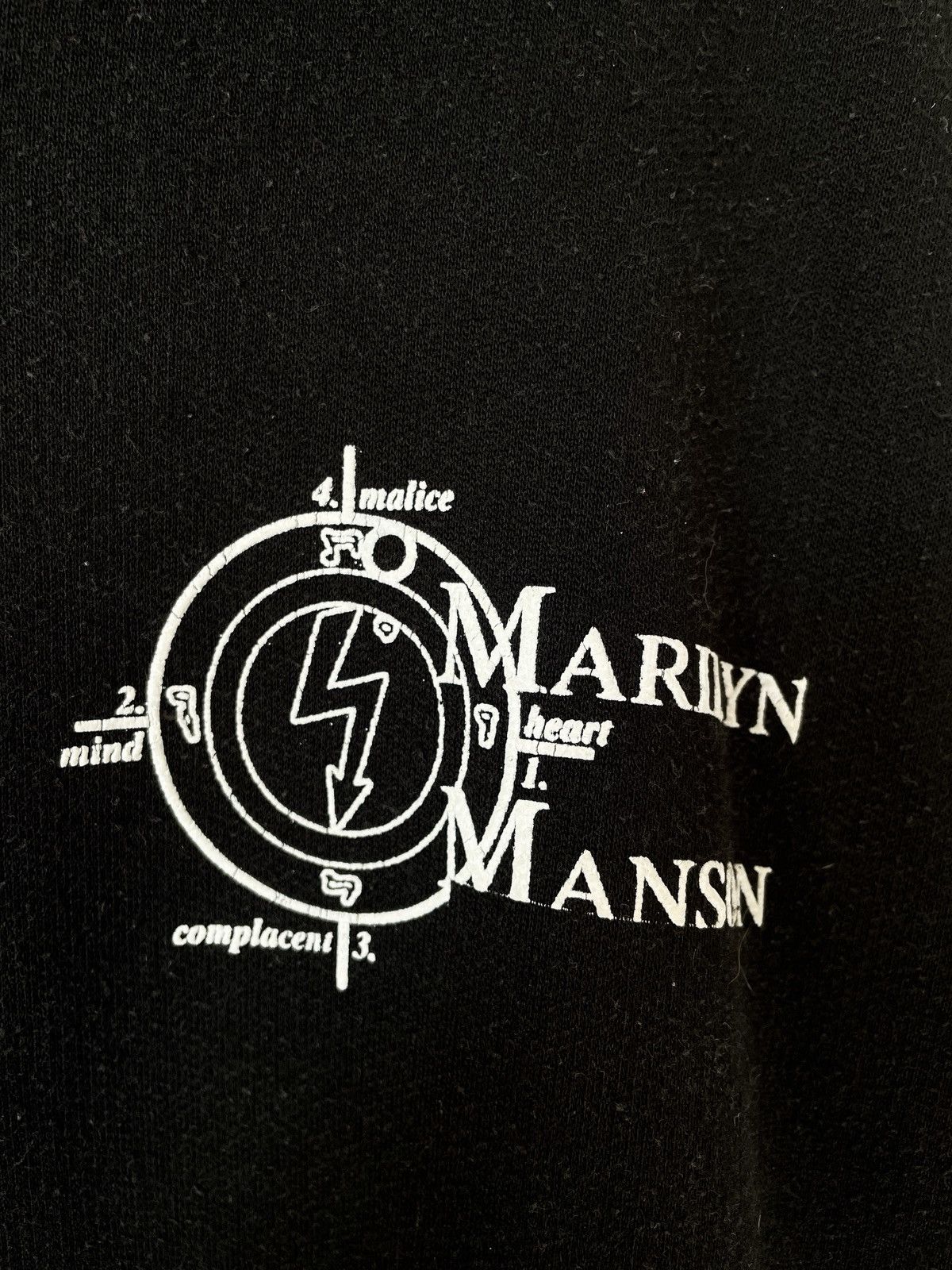 Marilyn Manson Vintage 2003 Marilyn Manson zipper Hoodie. Size US XL / EU 56 / 4 - 8 Thumbnail