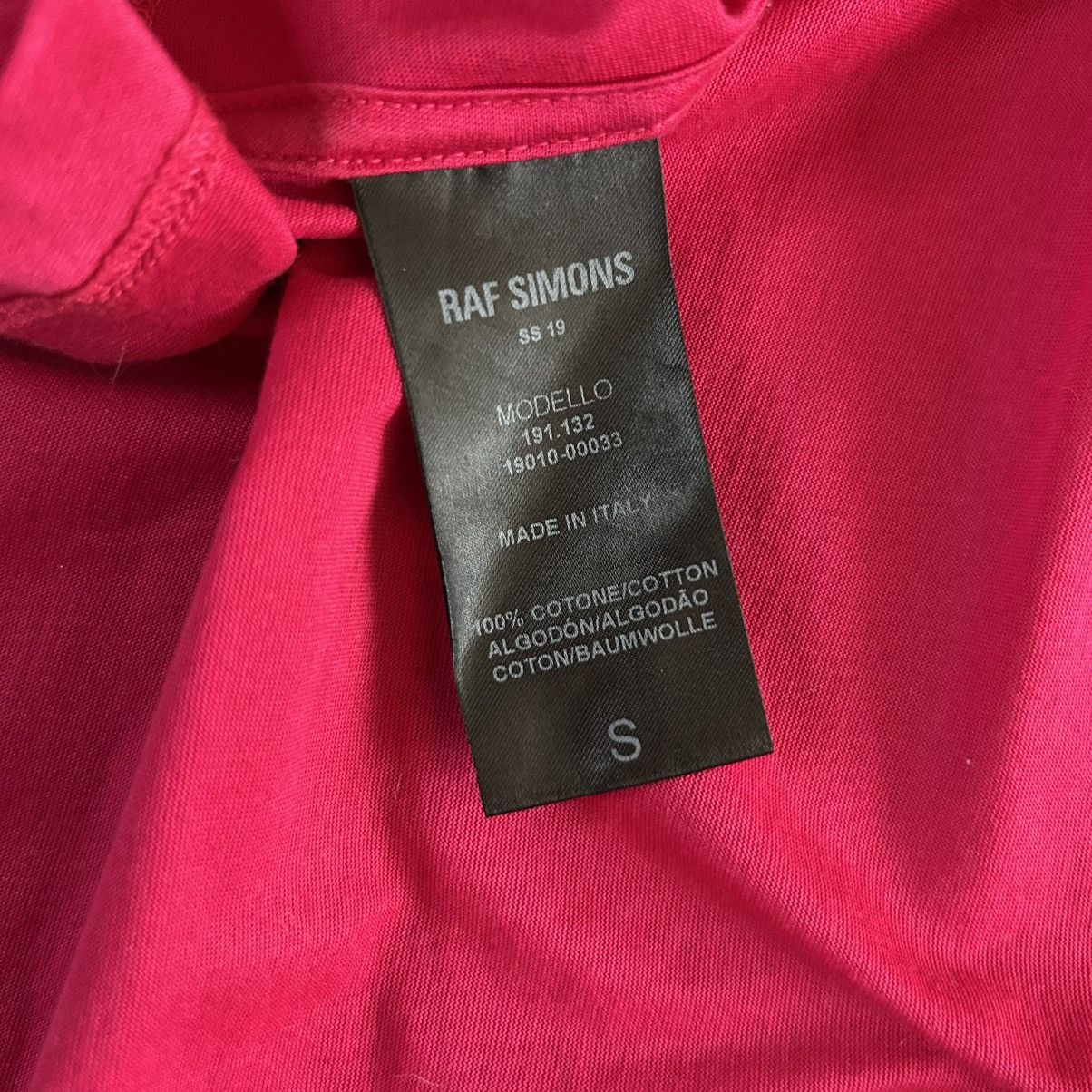 Raf Simons SS19 RAF simons open side tee Size US S / EU 44-46 / 1 - 4 Thumbnail