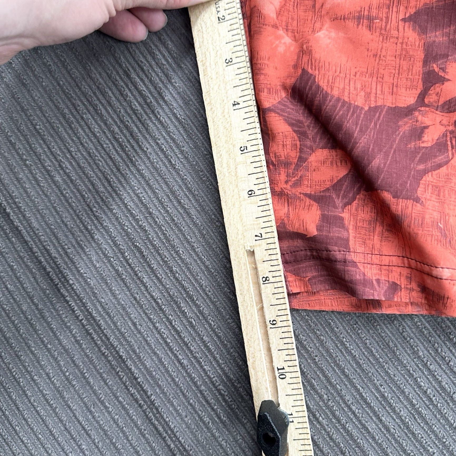 Prana prAna Board Shorts Men 29 Floral Red Outdoors Beach Summer 5-Pocket Logo Size US 29 - 5 Thumbnail