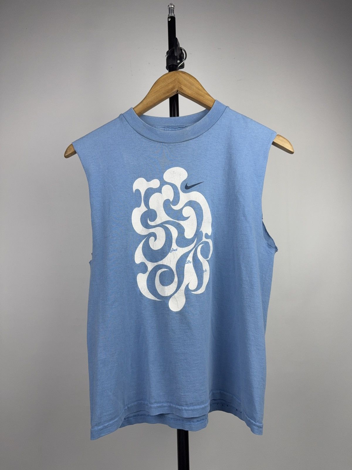 Nike Vintage Nike Just Do It Graphic Muscle sleeveless Blue Y2K Size M / US 6-8 / IT 42-44 - 1 Thumbnail