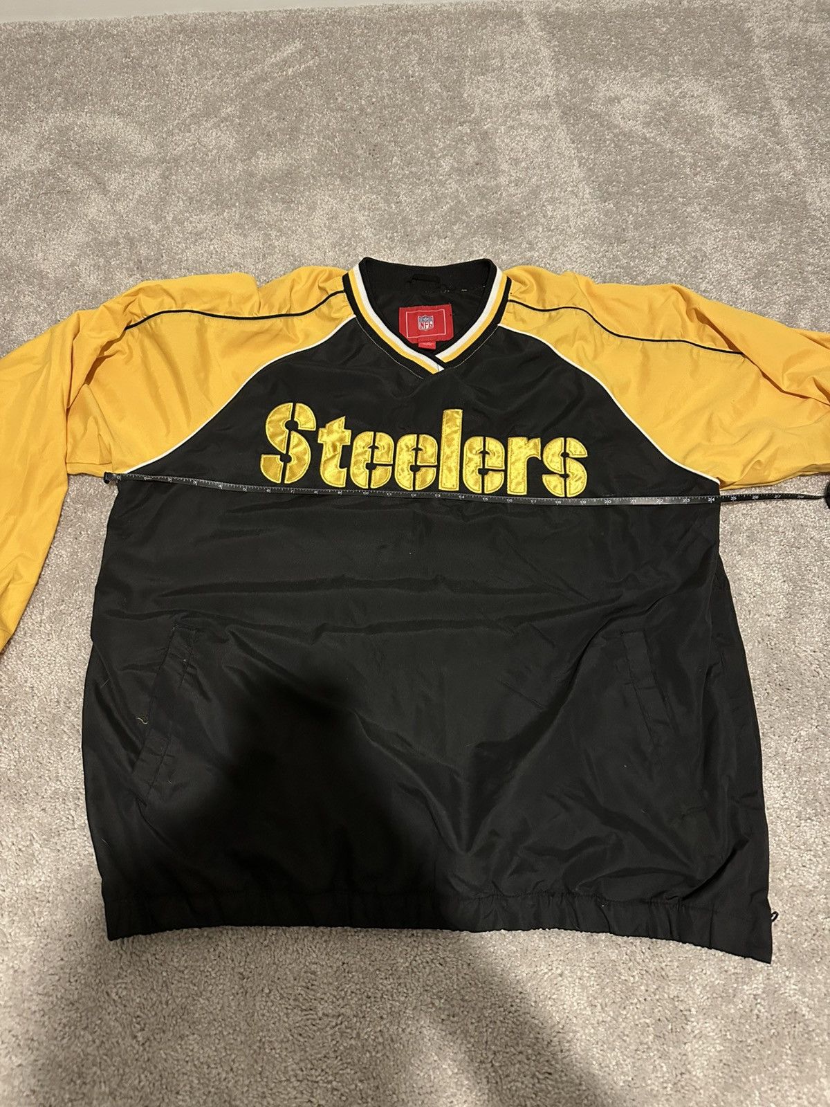 NFL Vintage Steelers Windbreaker Size US L / EU 52-54 / 3 - 6 Thumbnail