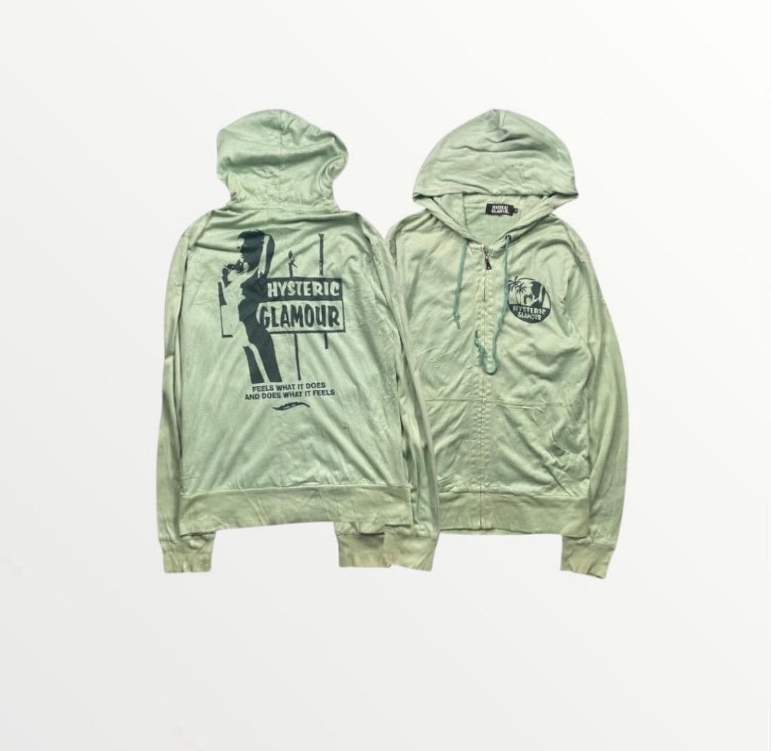 Hysteric Glamour × Japanese Brand Vtg Hysteric Glamour Hoodie Size XS / US 0-2 / IT 36-38 - 1 Thumbnail