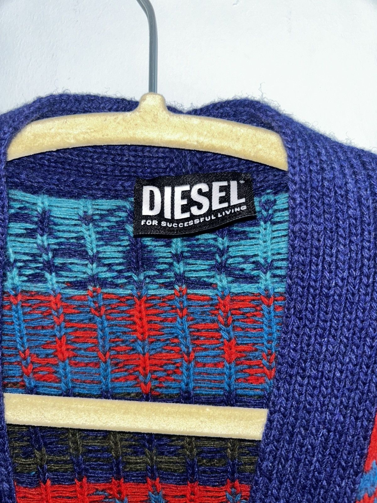 Diesel Diesel Multicolor K-Henderson Cardigan Size US S / EU 44-46 / 1 - 2 Thumbnail