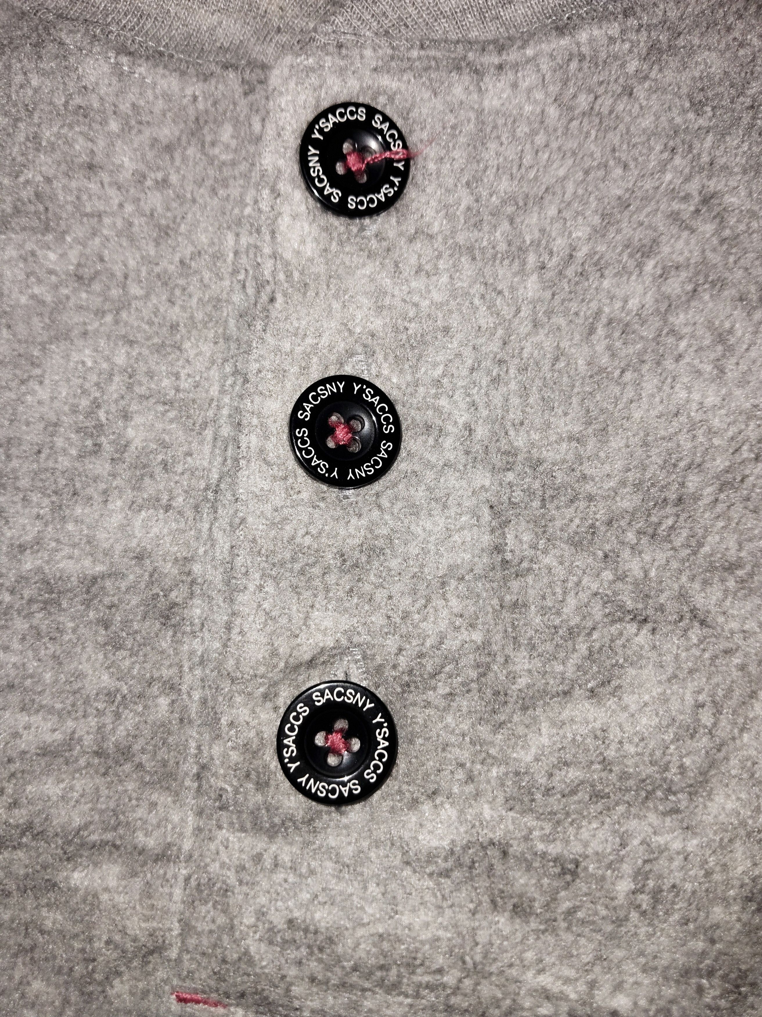 Yohji Yamamoto Y'SACCS SACSNY Fleece Long Sleeve Size US M / EU 48-50 / 2 - 4 Thumbnail