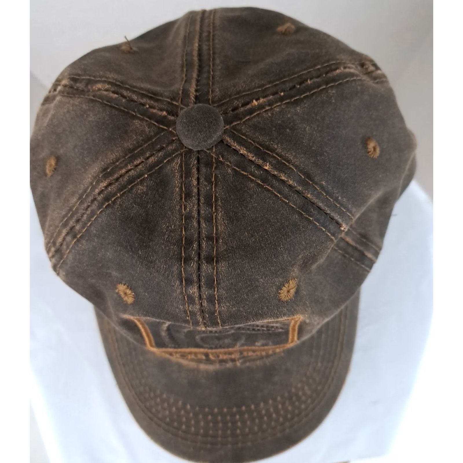 Vintage VINTAGE Ducks Unlimited Black & Gold Embroidered Adjustable Canvas Hat Men Baseball Cap One Size Black 90s Hunting Outdoors Cap Size ONE SIZE - 2 Thumbnail