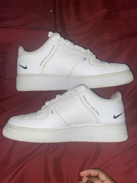 nike air force 1 low white sketch sneaker