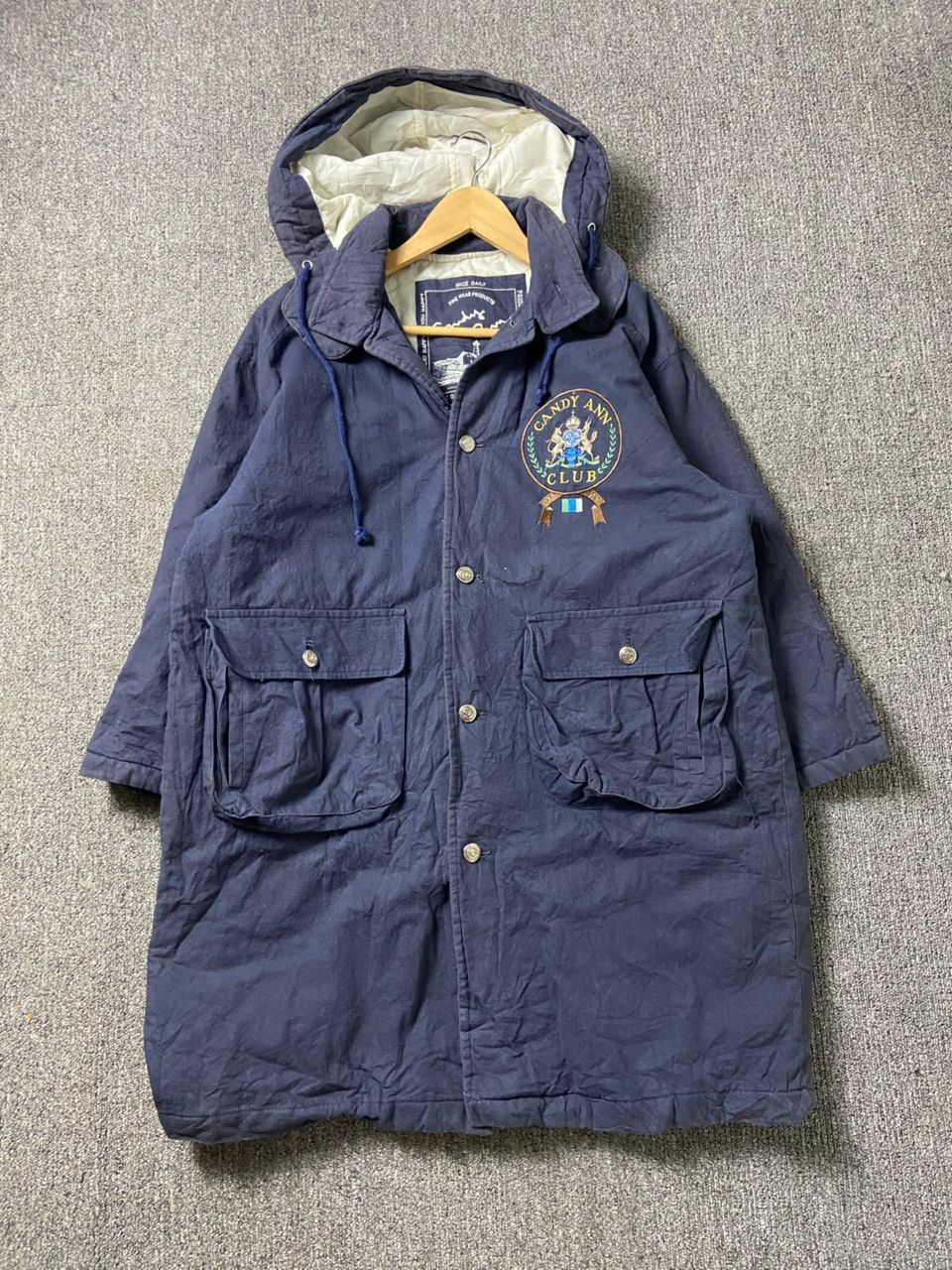 Japanese Brand Candy Ann Club Hooded Parka Jacket (200) Size US L / EU 52-54 / 3 - 1 Thumbnail