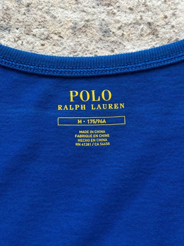 Polo Ralph Lauren Polo Ralph Lauren 2019 Deadstock Top Tank Stadium Spell Out Size US M / EU 48-50 / 2 - 6 Thumbnail