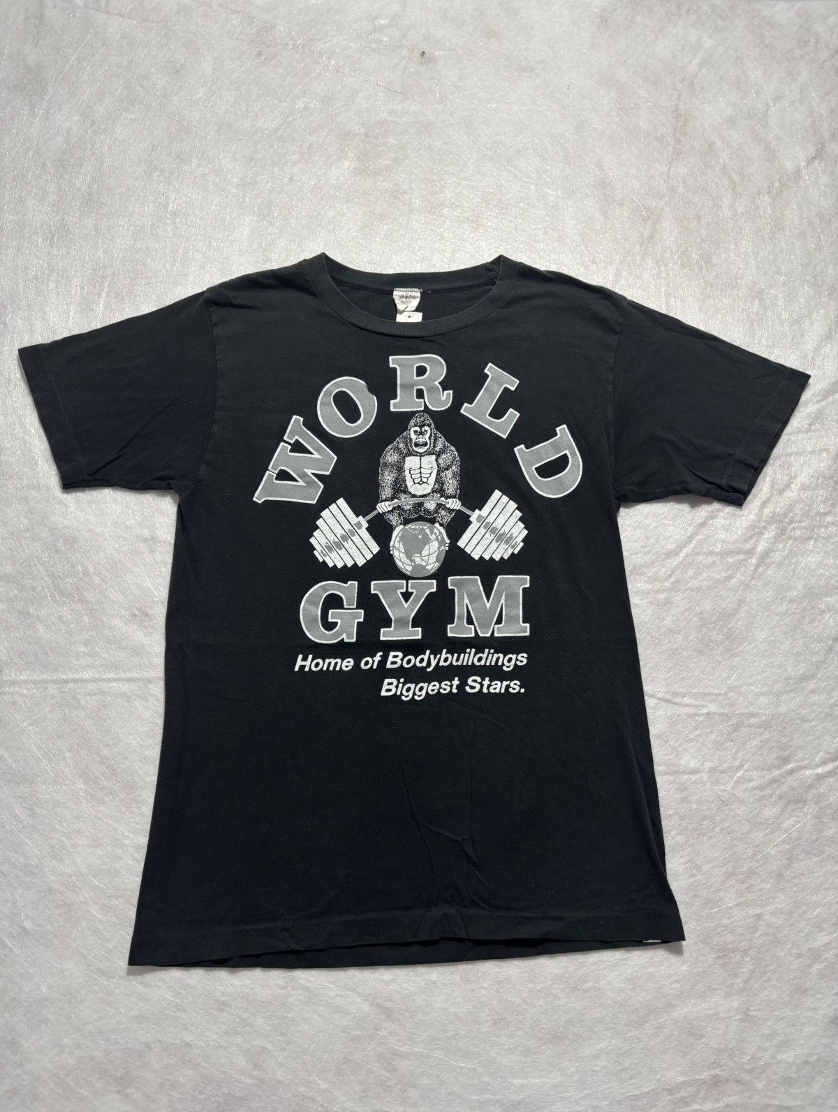 Vintage Vintage World Gym Tshirt Size US M / EU 48-50 / 2 - 1 Thumbnail
