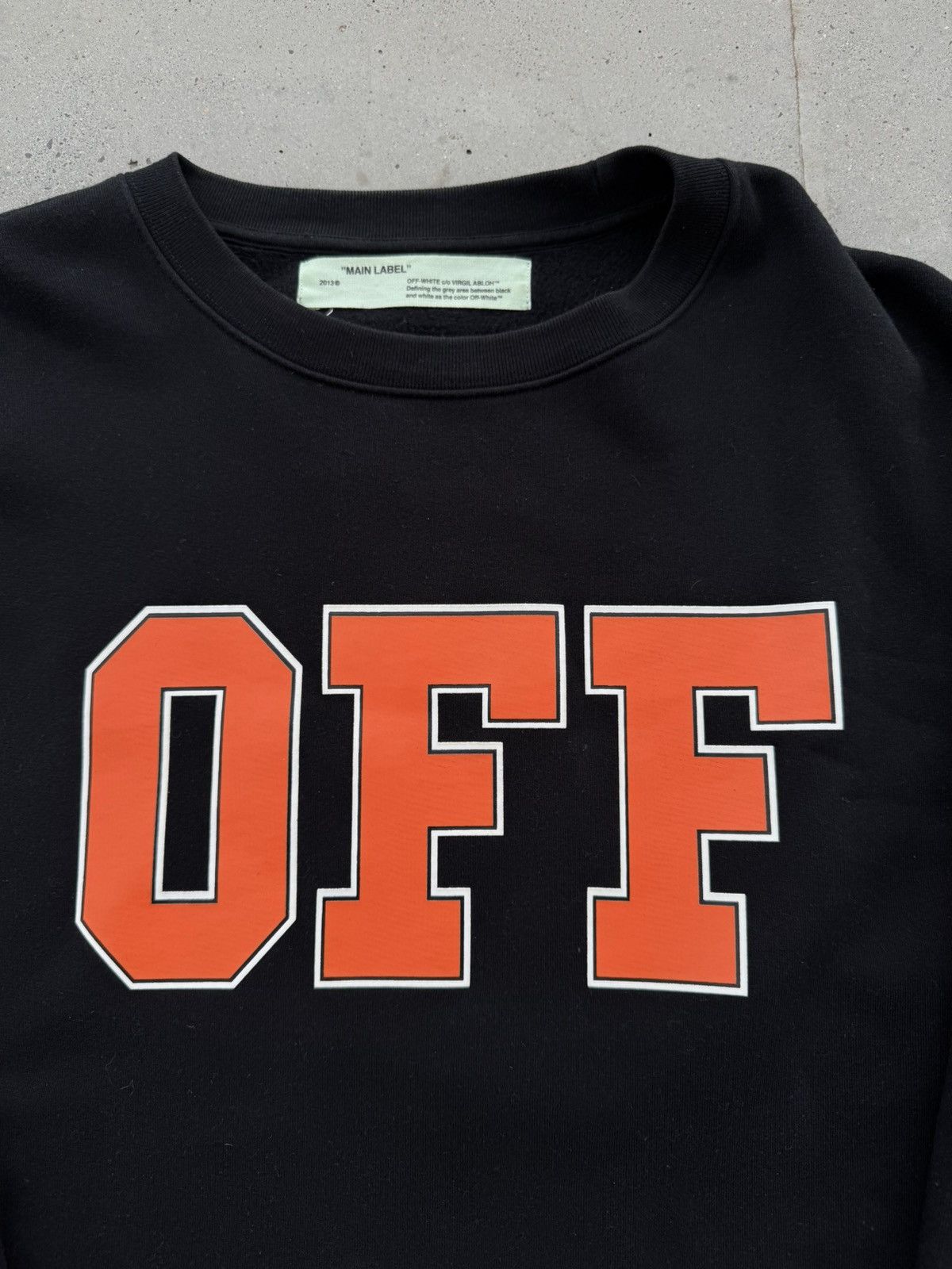 Off-White × Virgil Abloh Off White crewneck I was Just Thinking Size US M / EU 48-50 / 2 - 2 Thumbnail