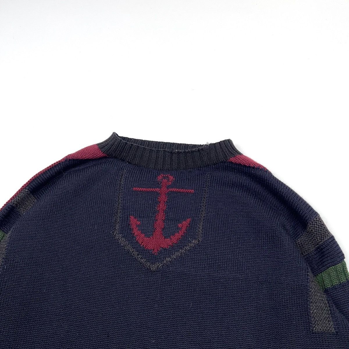Jean Paul Gaultier Jean Paul Gaultier Vintage Knit Sweater Anchor Archive Size US XL / EU 56 / 4 - 6 Thumbnail