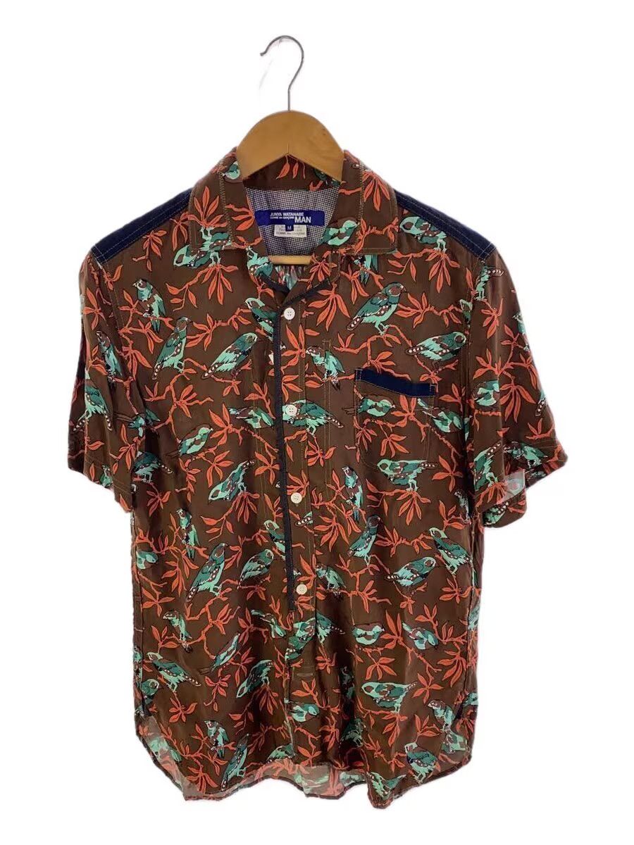 Comme des Garcons × Junya Watanabe Bird Branch Short Sleeve Button Shirt Size US M / EU 48-50 / 2 - 1 Thumbnail