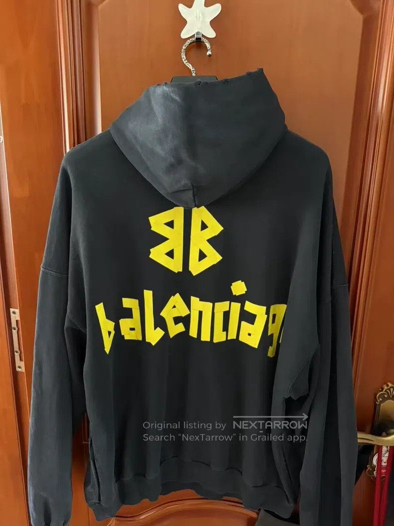 Balenciaga Balenciaga Tape Sweatshirt Size US L / EU 52-54 / 3 - 2 Thumbnail