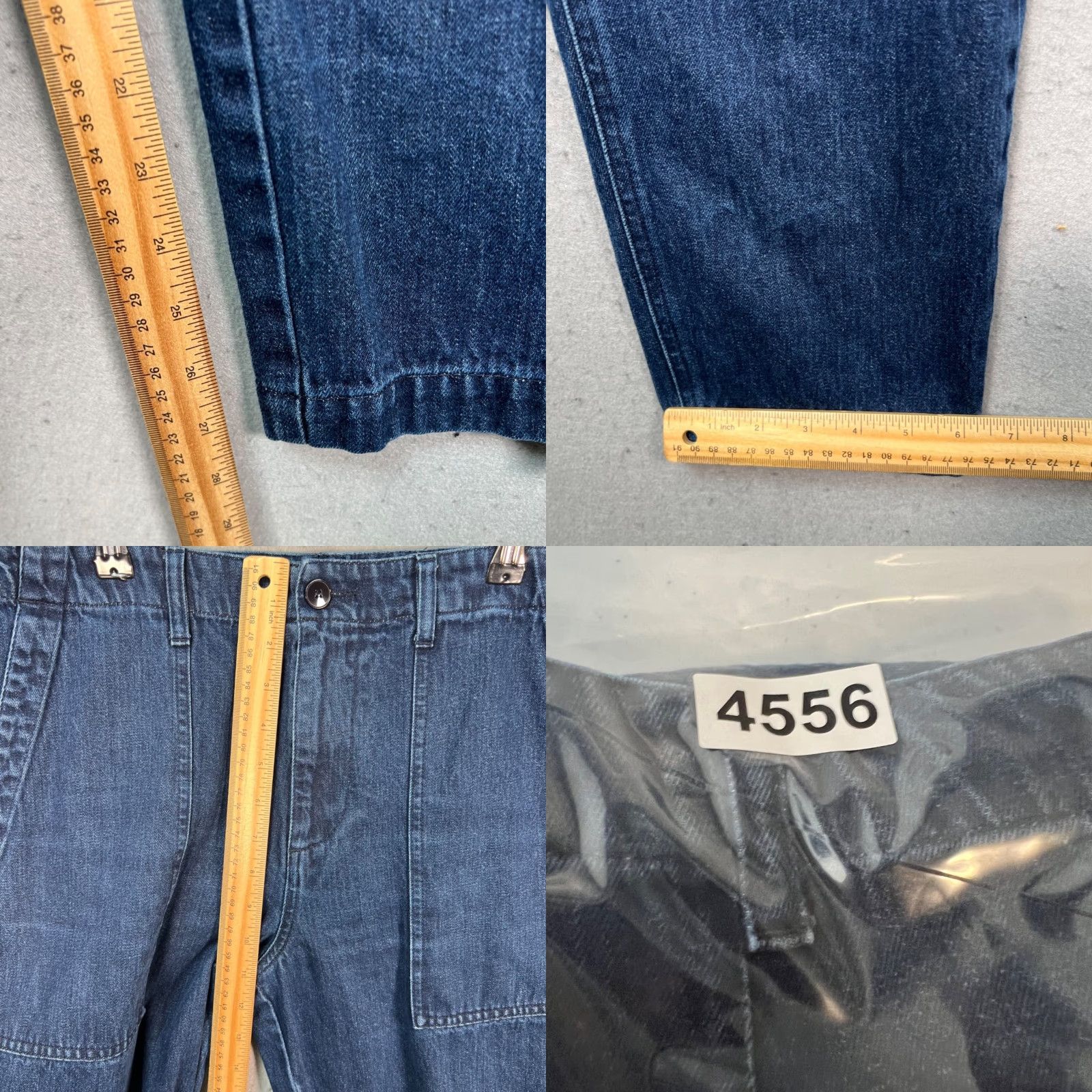 Barena VINTAGE Barena Jeans Mens Size 44 Blue Denim Cotton Tapered Leg Pants Size US 44 / EU 60 - 8 Thumbnail