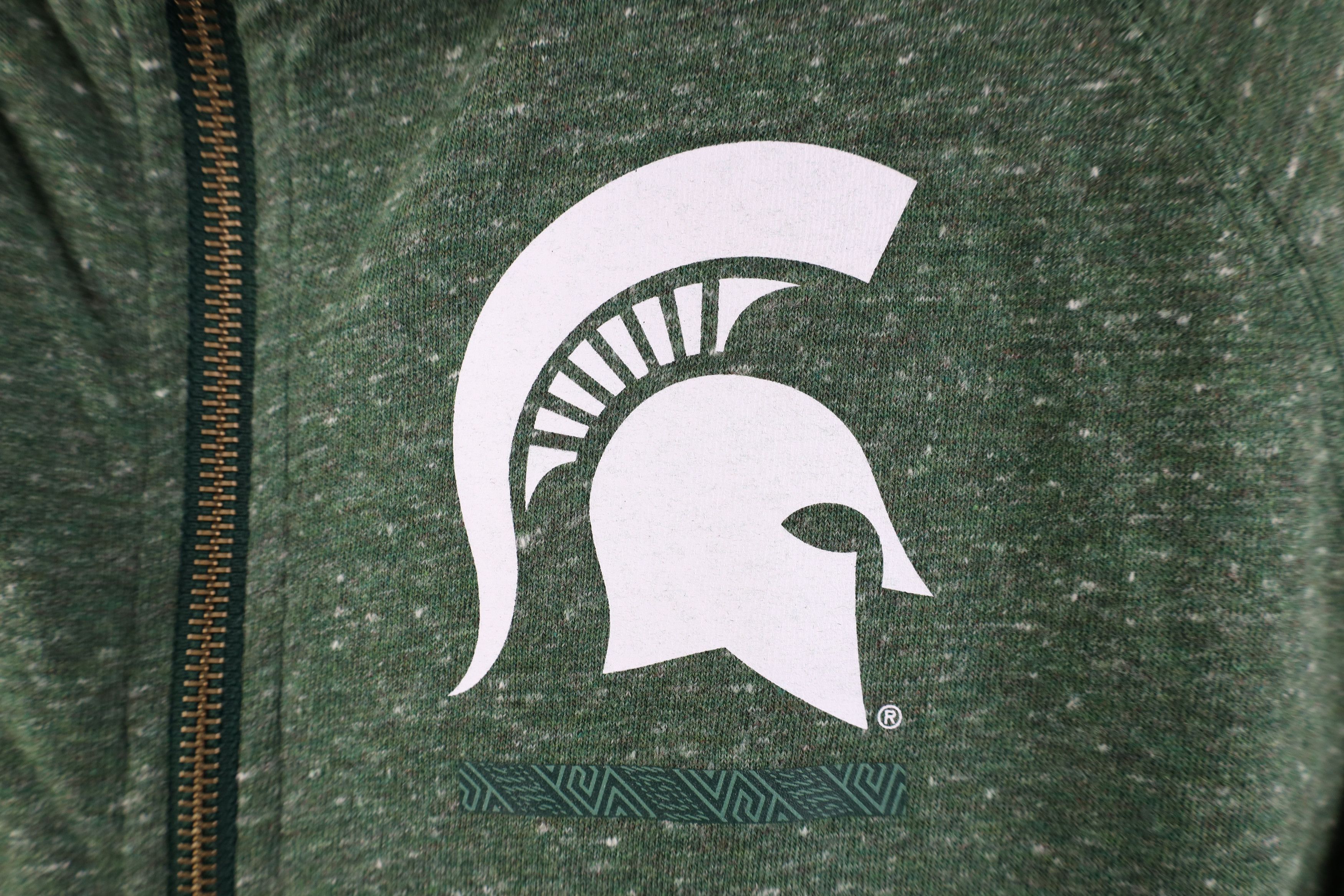 Nike Nike Michigan State University Jersey Knit Full Zip Hoodie Size US M / EU 48-50 / 2 - 4 Thumbnail