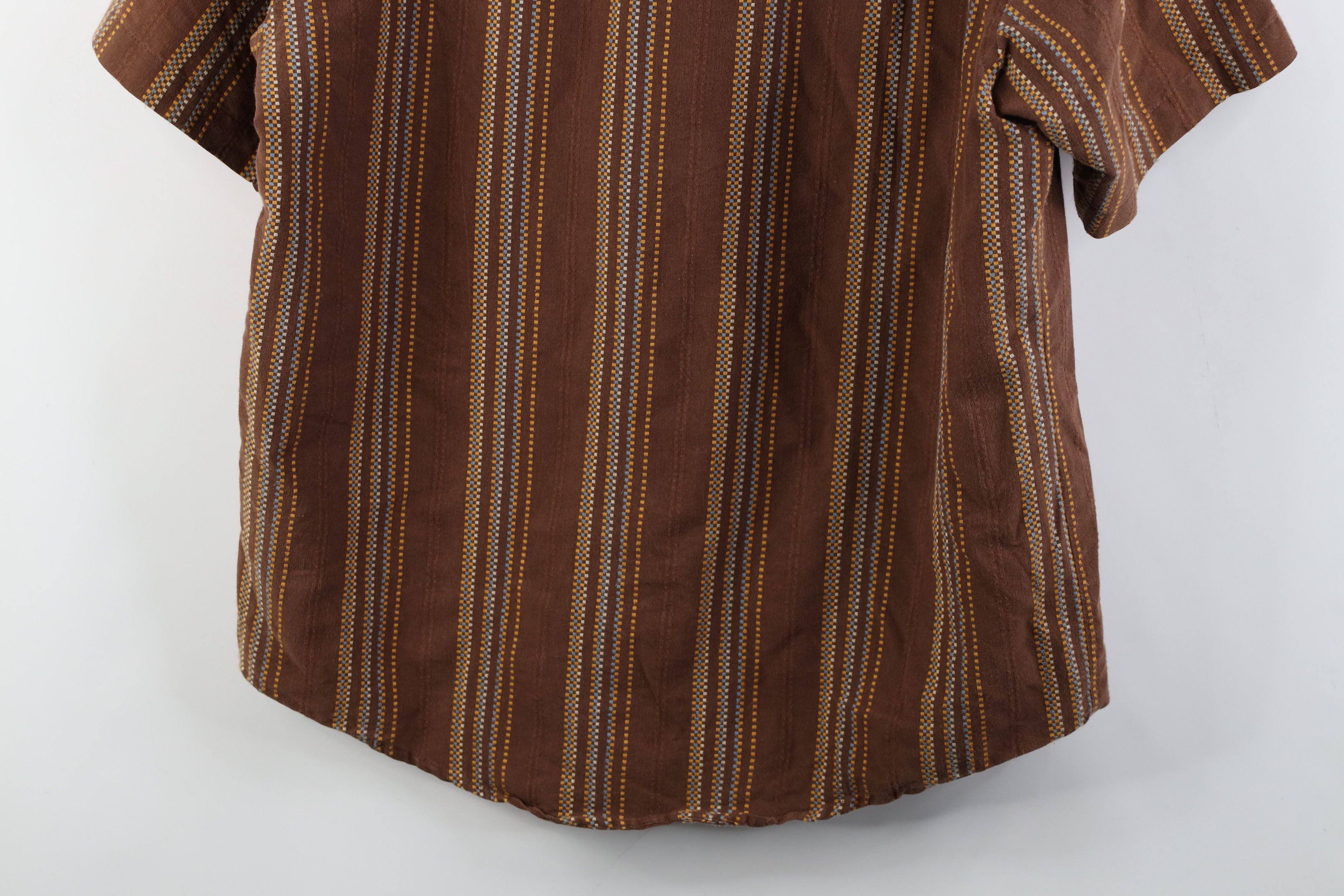 Vintage Vintage 90s Y2K Streetwear Striped Button Shirt Size US M / EU 48-50 / 2 - 13 Thumbnail