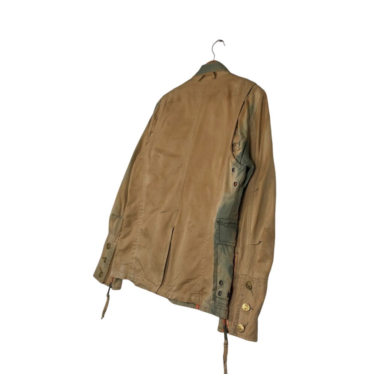 Japanese Brand 🔥VINTAGE CHORE BIKER JACKET DSQUARED2 ACID RUSTY DESIGN Size US S / EU 44-46 / 1 - 12 Thumbnail