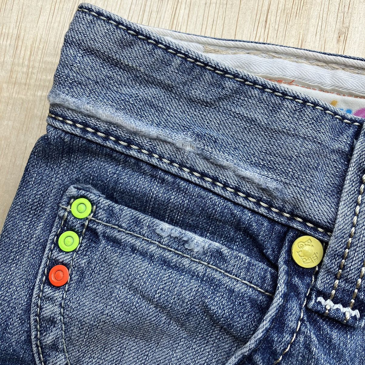 Edwin × Japanese Brand EDWIN BLUE TRIP DENIM 7/8 JOGER PANTS Size US 31 - 3 Thumbnail