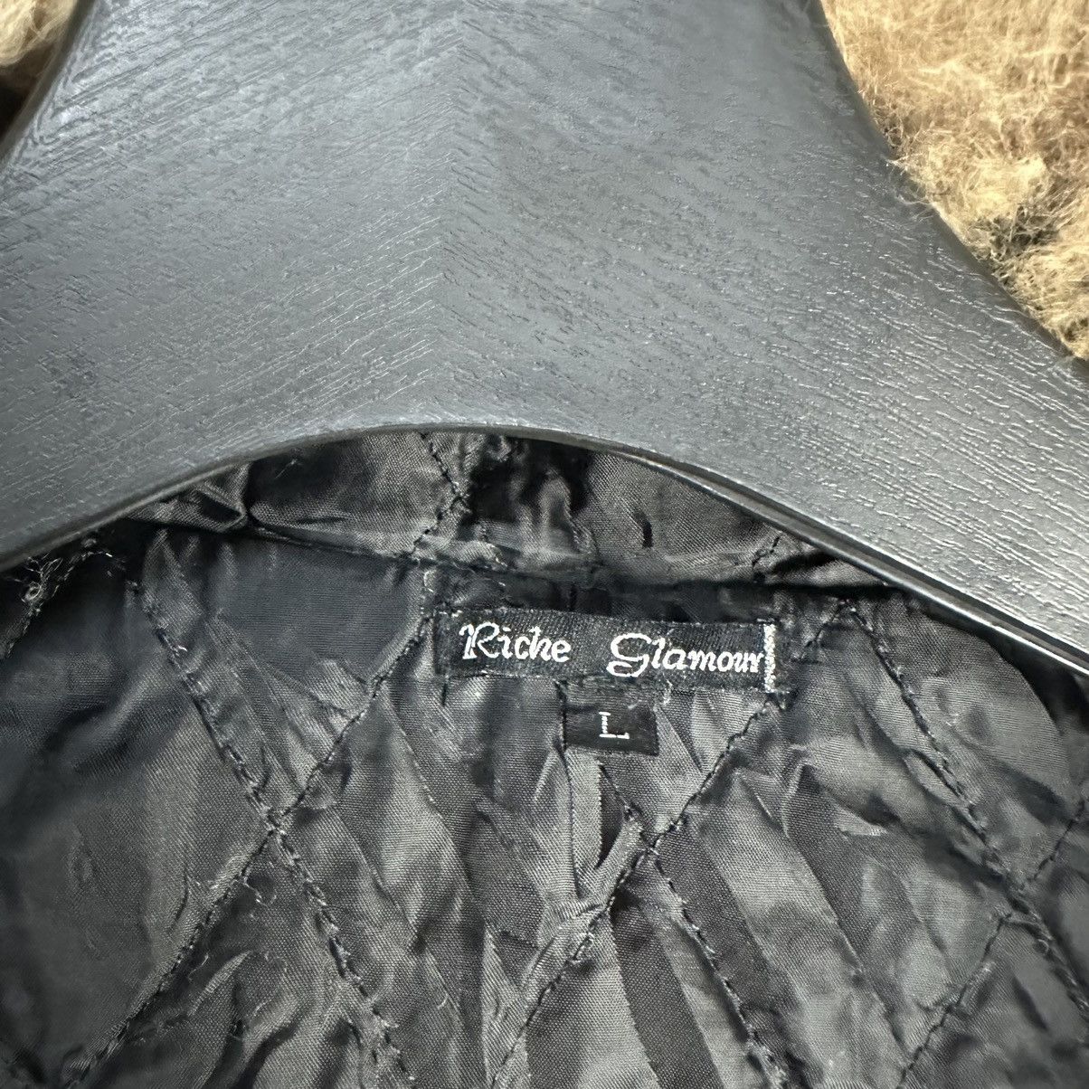 If Six Was Nine × Japanese Brand × Le Grande Bleu (L.G.B.) Riche Glamour lgb style Fur Hoodie Bomber Jacket Size US M / EU 48-50 / 2 - 4 Thumbnail