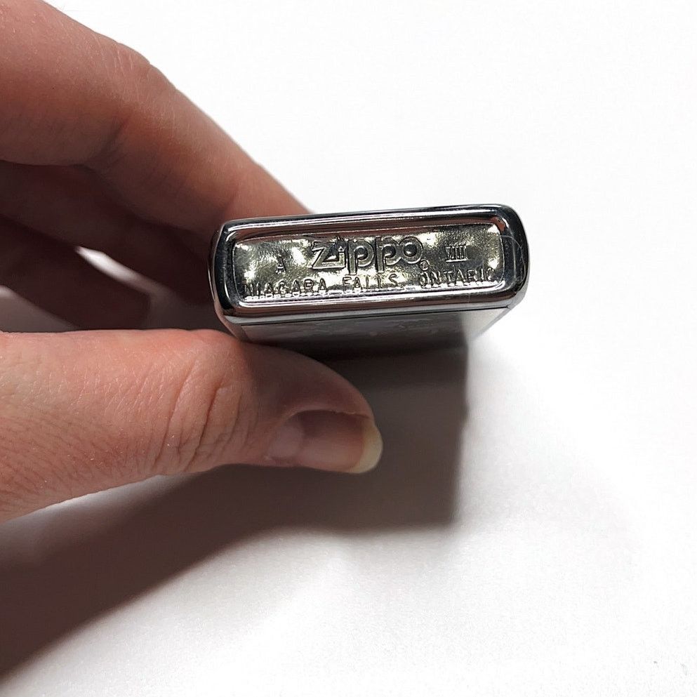 Zippo VINTAGE ZIPPO - Aries Zodiac - 1992 High Polish Chrome NIB Size ONE SIZE - 5 Thumbnail