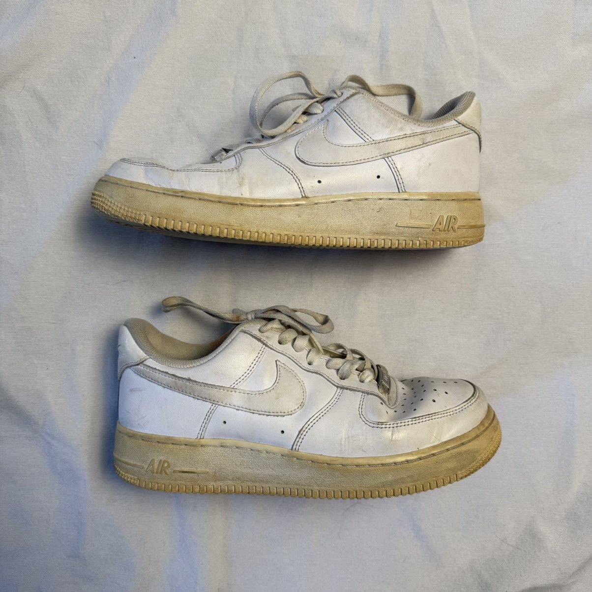 Nike Nike Air Force 1 Low White - Size 9 Size US 9 / EU 42 - 2 Thumbnail