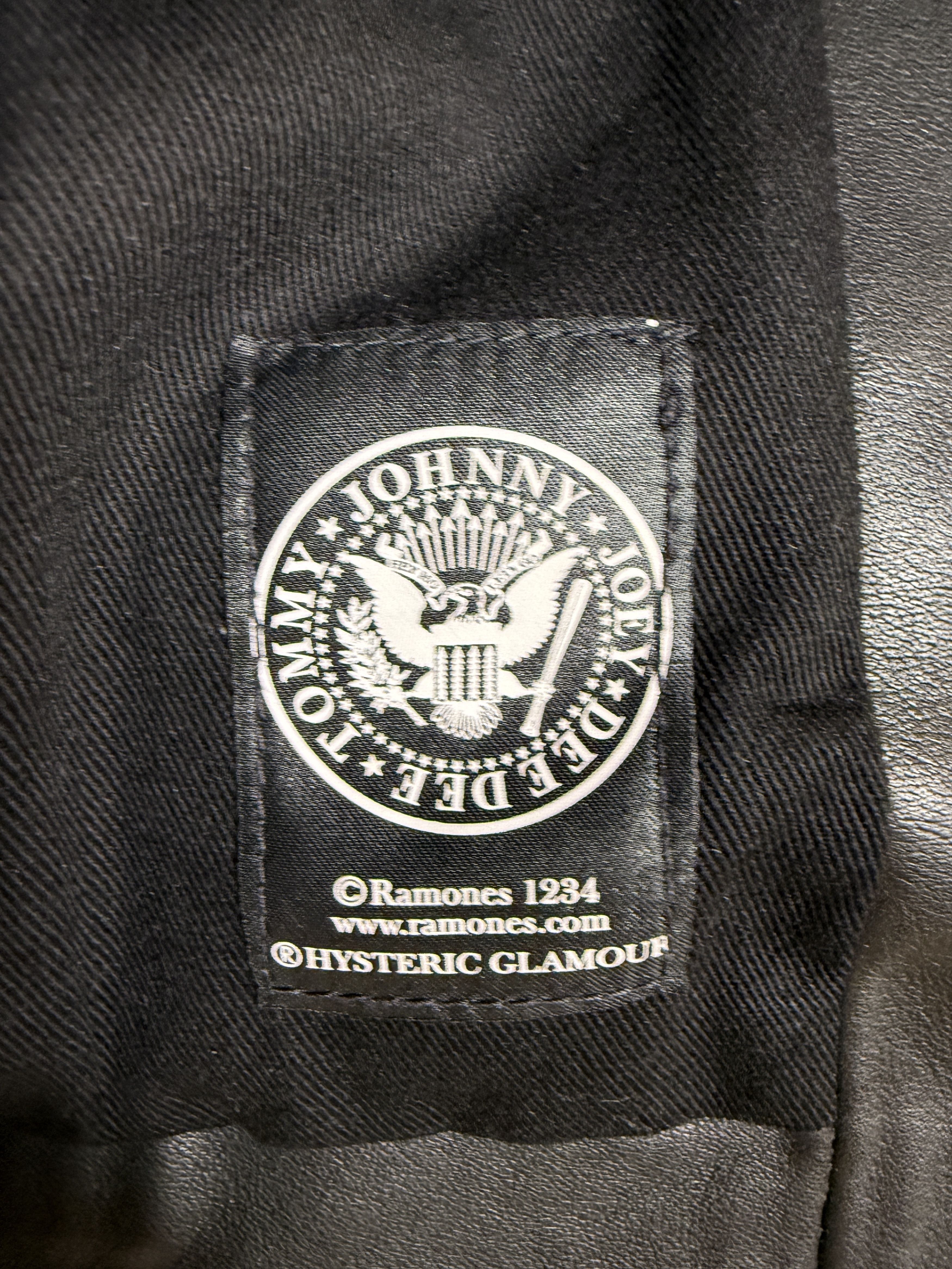 Hysteric Glamour Lewis Leathers x Hysteric Glamour x Ramones Rider Jacket Size US S / EU 44-46 / 1 - 9 Thumbnail