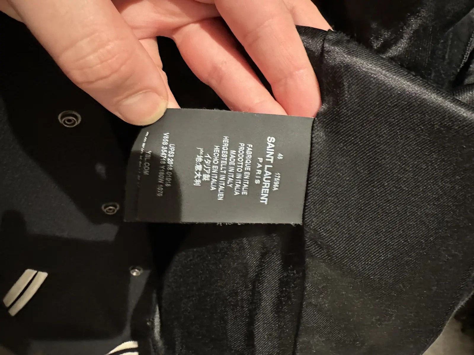 Saint Laurent Paris Saint Laurent Teddy Jacket Size US M / EU 48-50 / 2 - 5 Thumbnail