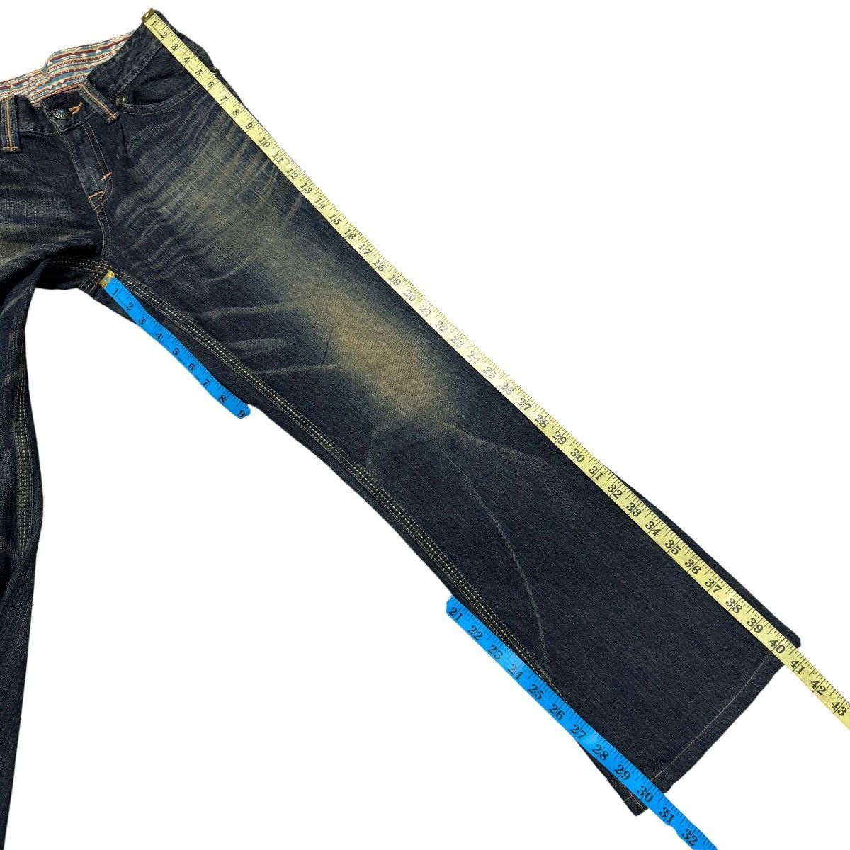 Edwin Vintage Edwin 441XVS Denim Flare Jeans Rusty Size US 28 / EU 44 - 17 Thumbnail