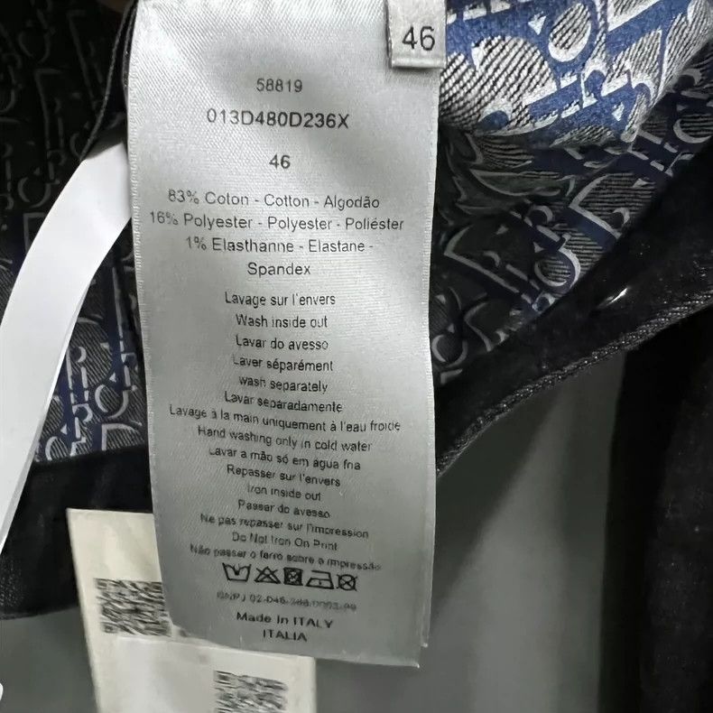 Dior Dior Old-fashioned denim jacket 2502-Nextarrow Size US S / EU 44-46 / 1 - 3 Thumbnail