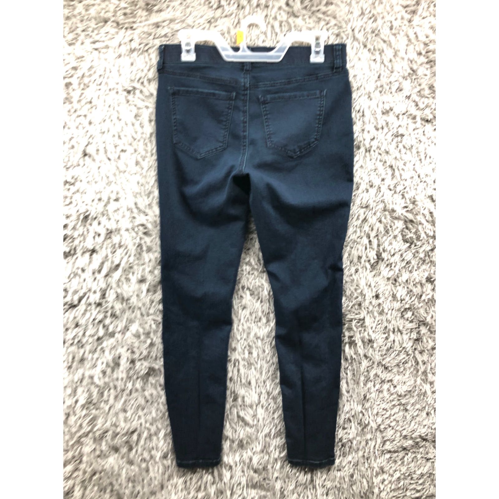 Vintage Style&Co Jeans Size 8 Womens Mid Rise Skinny Dark Wash Blue Denim Size 30" / US 8 / IT 44 - 6 Thumbnail