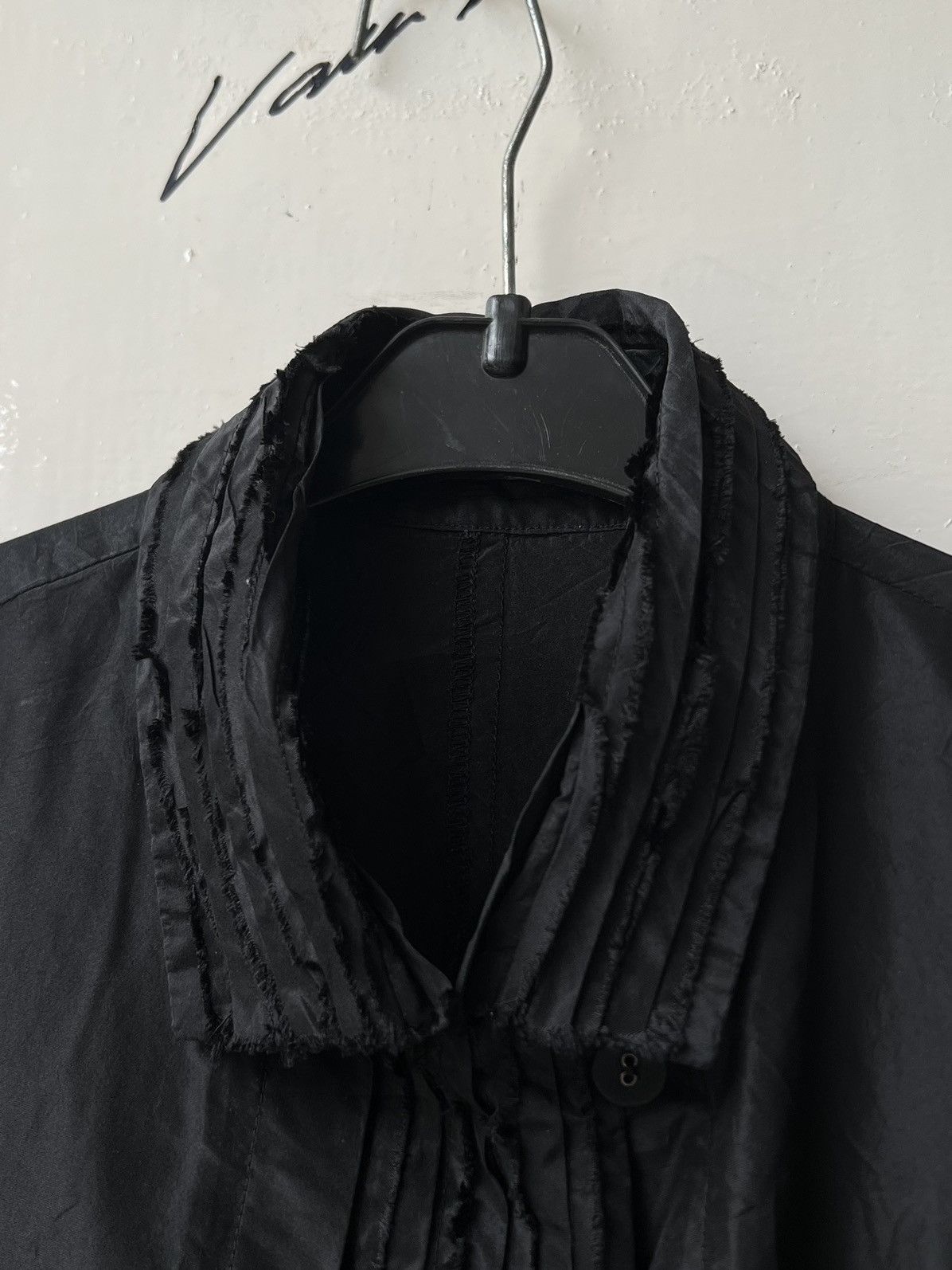 Hiroko Koshino Homme HIROKO BIS HIROKO KOSHINO Black Shirt Size US S / EU 44-46 / 1 - 5 Thumbnail