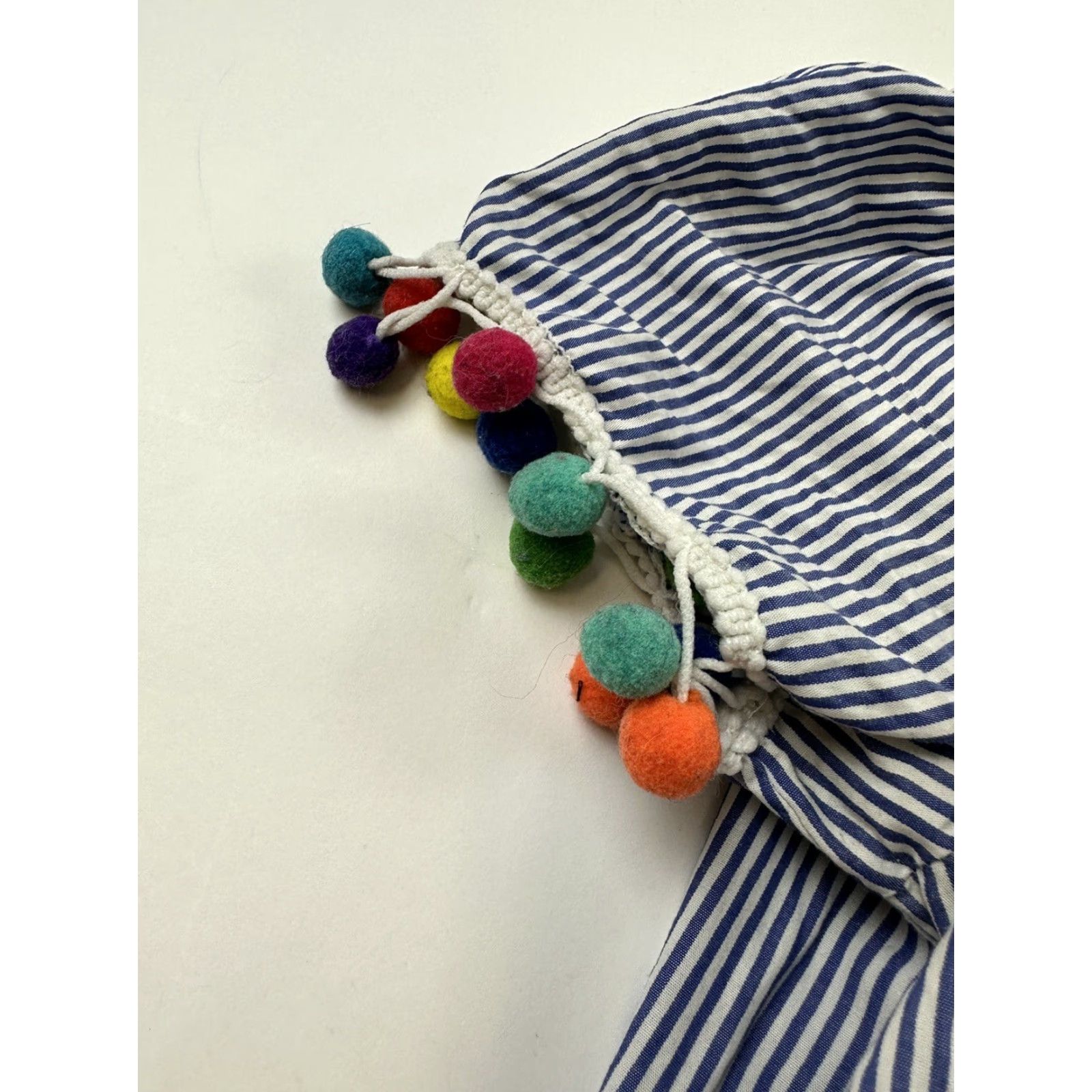 Zara Zara Blouse Women’s Small Striped Off The Shoulder Size S / US 4 / IT 40 - 5 Thumbnail