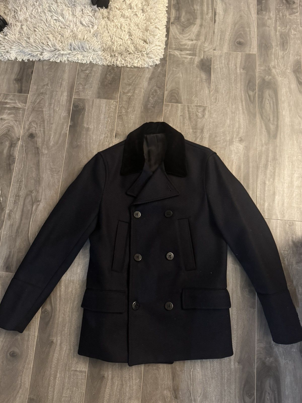 The Kooples The Kooples Navy Peacoat Size US XS / EU 42 / 0 - 1 Thumbnail