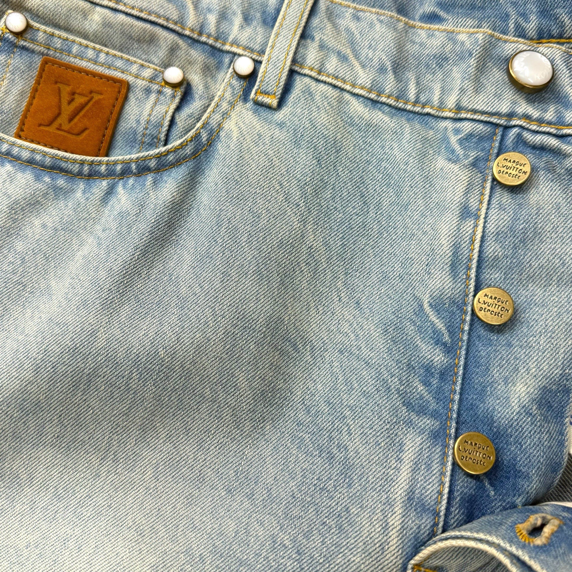 Louis Vuitton Louis Vuitton Flared Fit Denim Size 34 Size US 34 / EU 50 - 6 Thumbnail