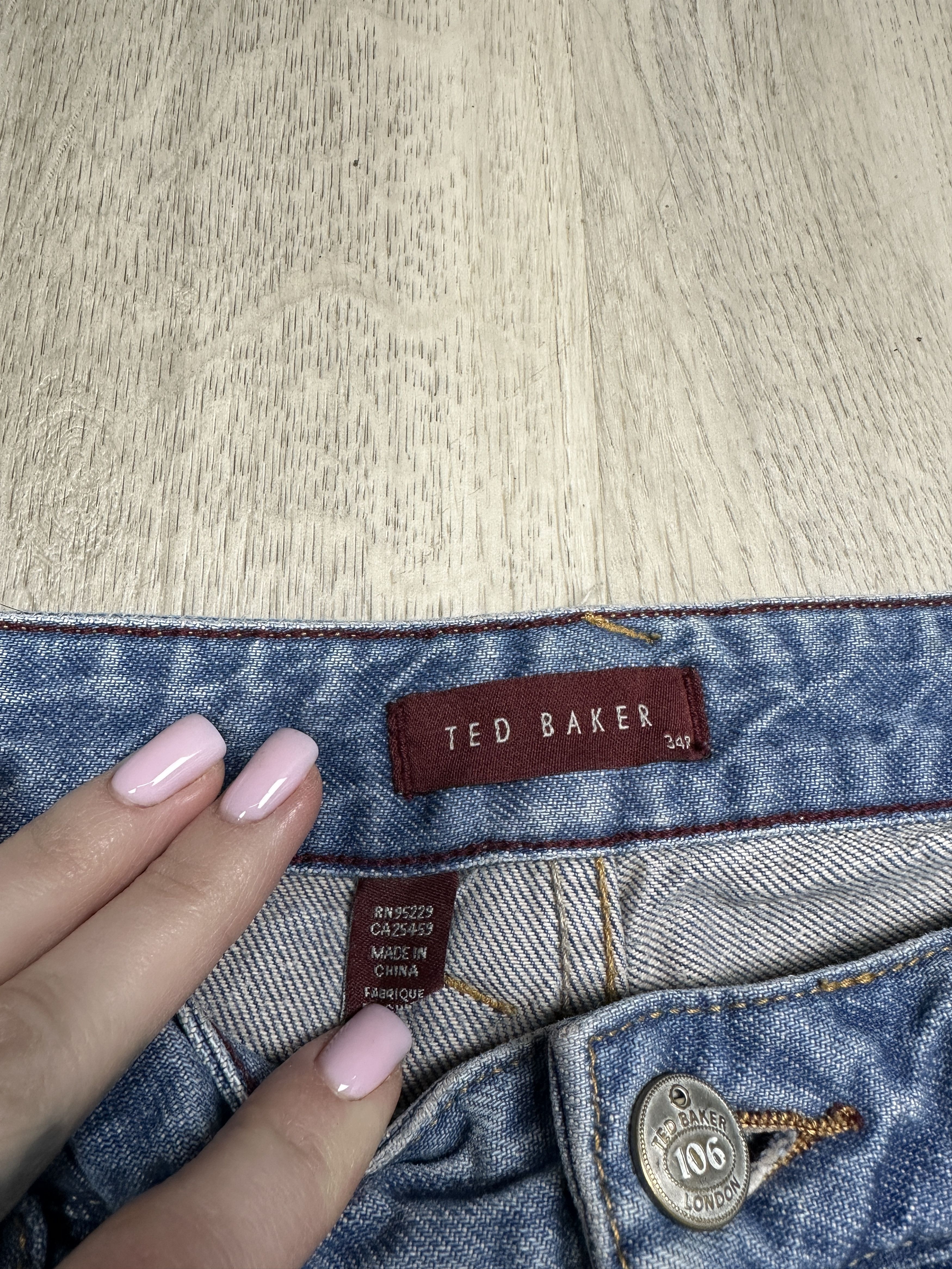 Ted Baker Ted Baker Mens Selvedge Denim Pants Jeans Size US 34 / EU 50 - 5 Thumbnail