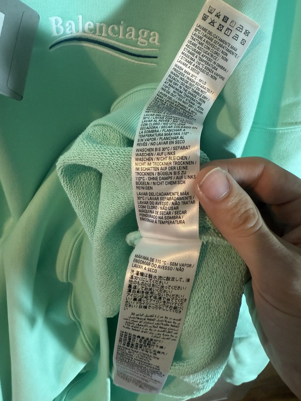 Balenciaga Balenciaga Political Campaign Hoodie Large Fit Size S Size US M / EU 48-50 / 2 - 7 Thumbnail