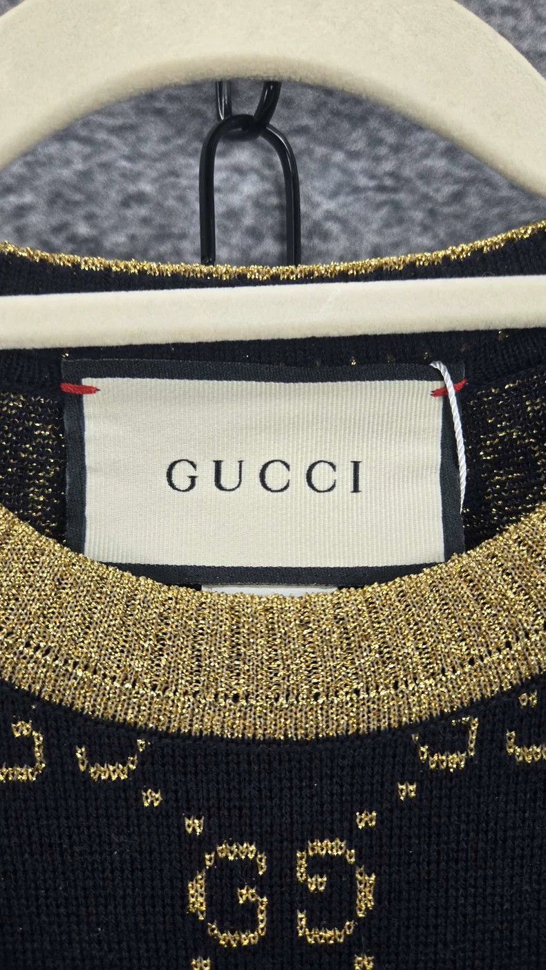 Gucci Gucci Printed Knit Sweater Size S-2506 Size US S / EU 44-46 / 1 - 7 Thumbnail