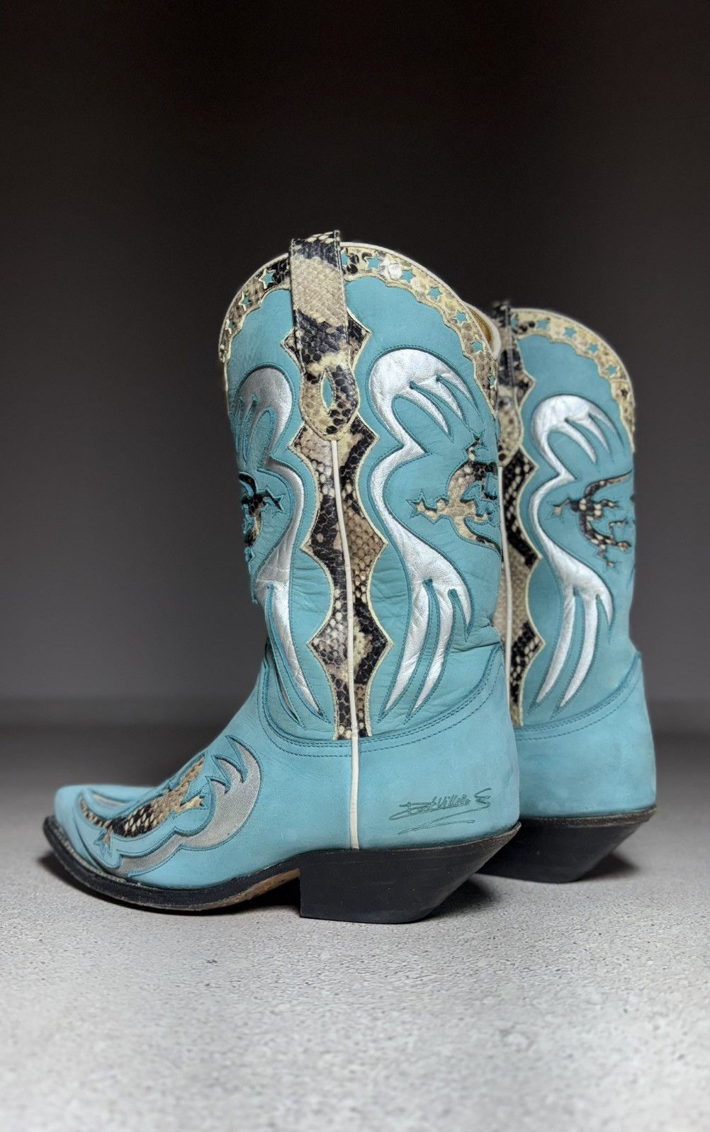 Sendra 36 Sendra David Villellas Lizard Boots Cowboy Western Shoes Size US 6 / IT 36 - 8 Thumbnail