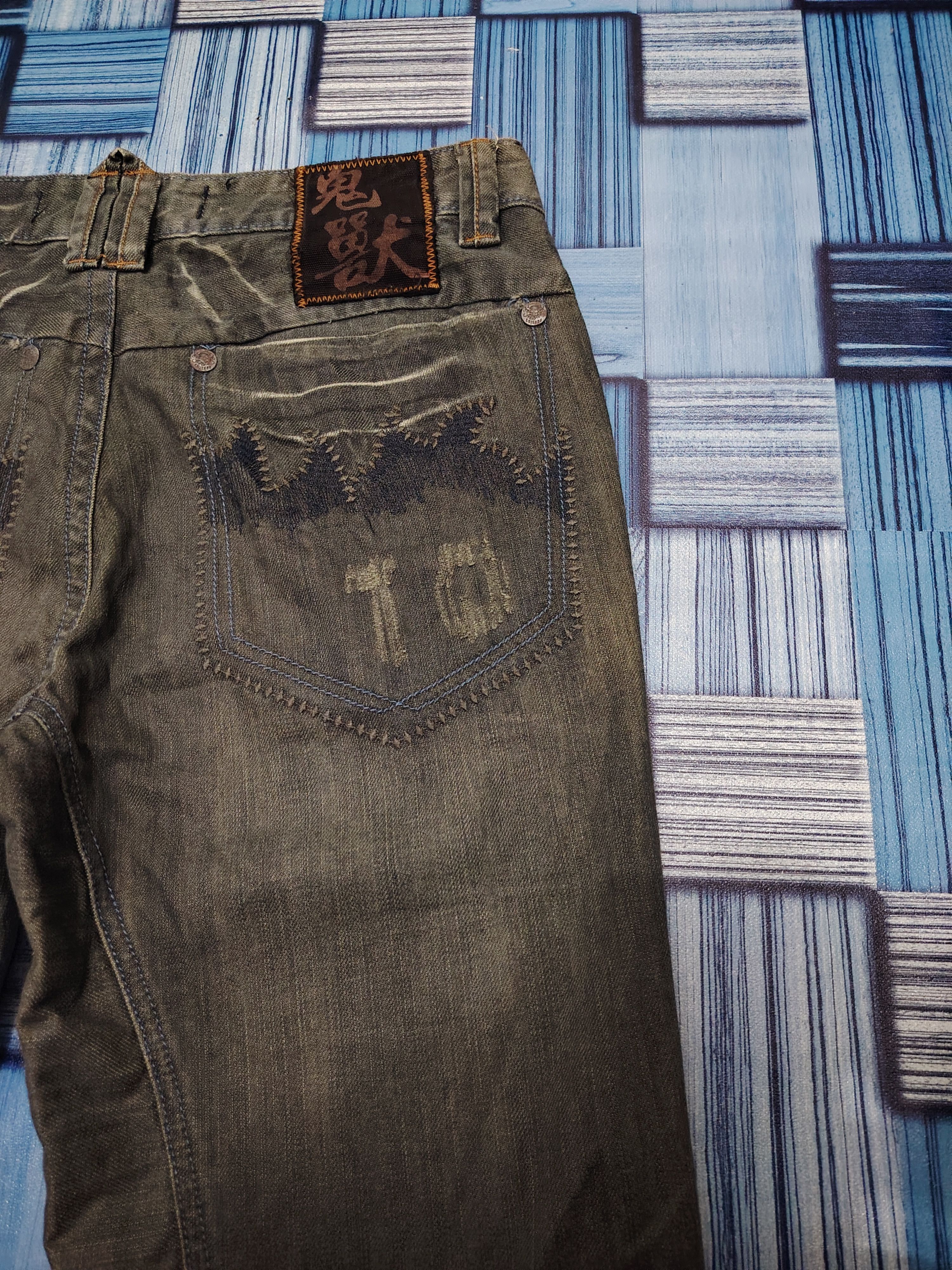 Seditionaries INSANE JAPANESE Gui Shou Jeans Distressed Jeans Size US 30 / EU 46 - 17 Thumbnail