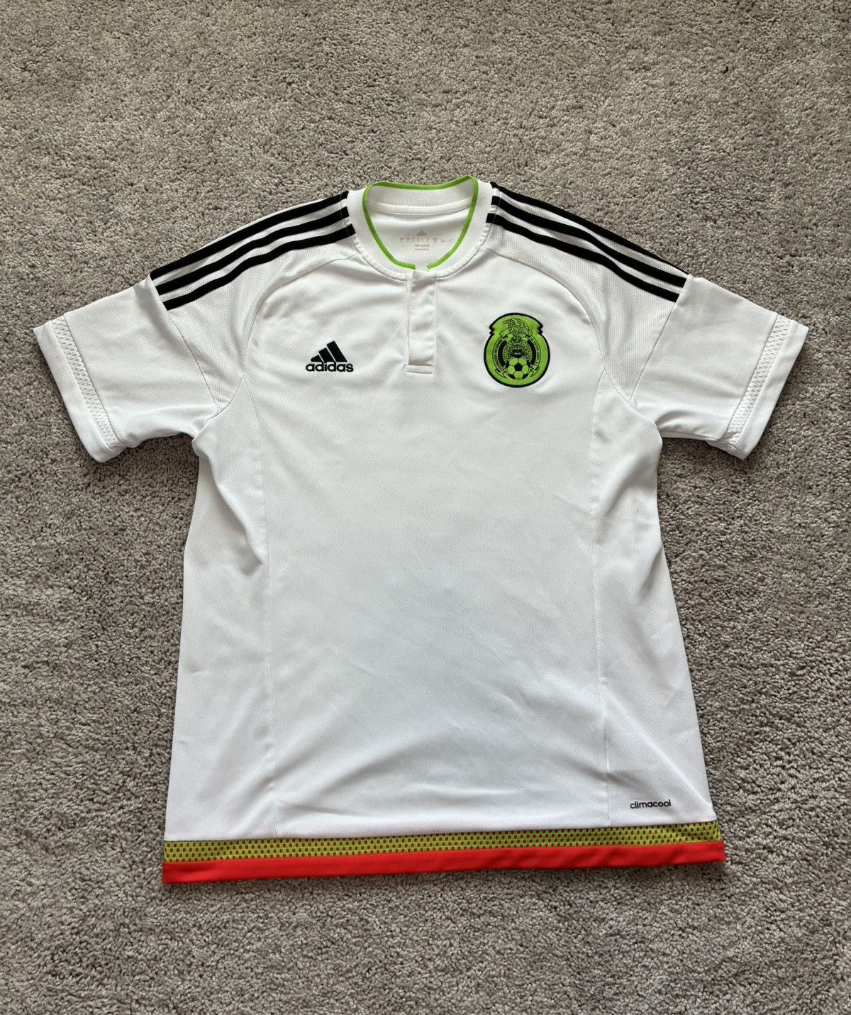 Adidas 2015/2016 Mexico Away Kit Size US L / EU 52-54 / 3 - 1 Thumbnail