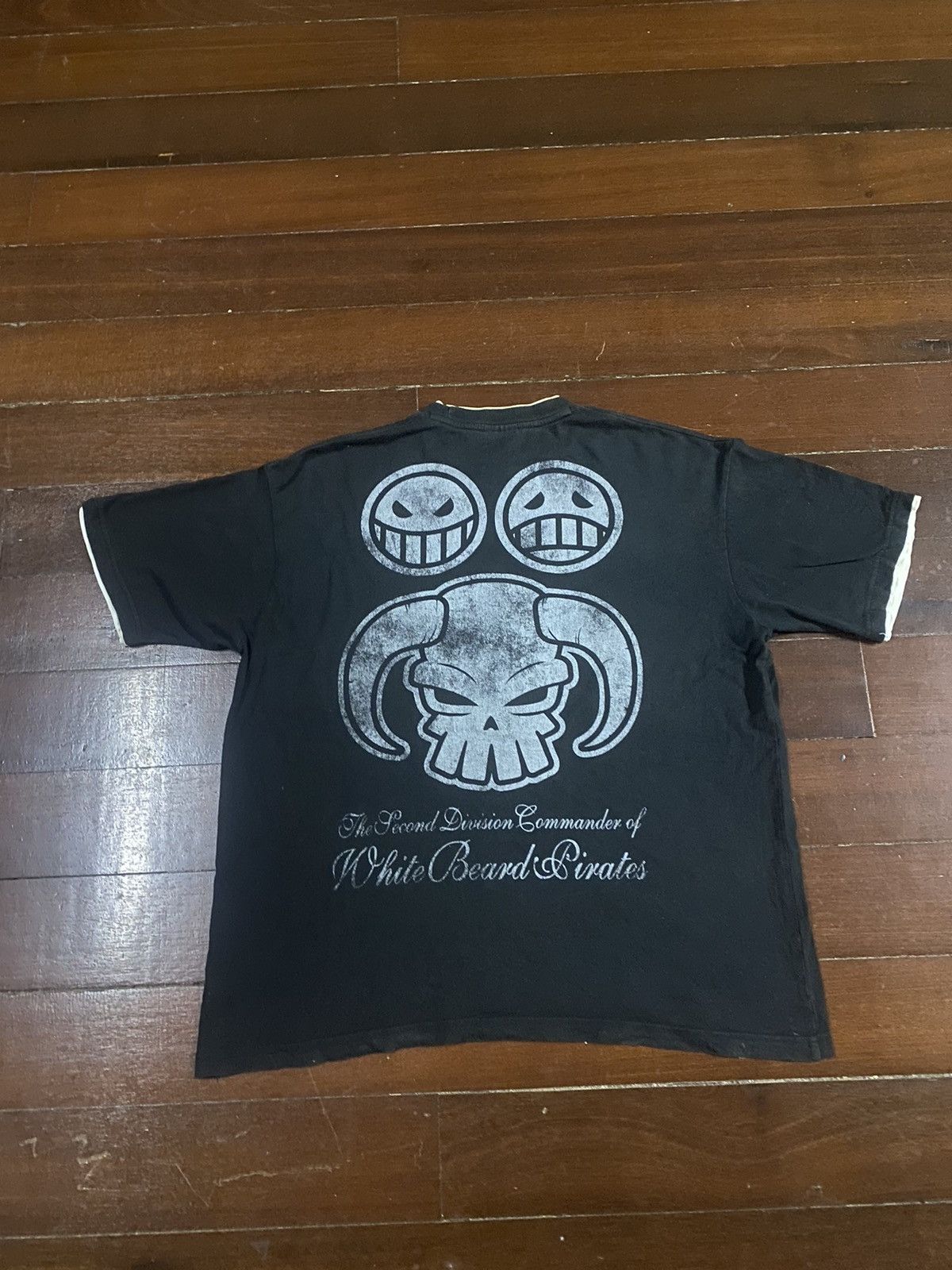 Anime × One Piece Rare One Piece character PORTGAE D ACE over print Tee Size US XXL / EU 58 / 5 - 7 Thumbnail