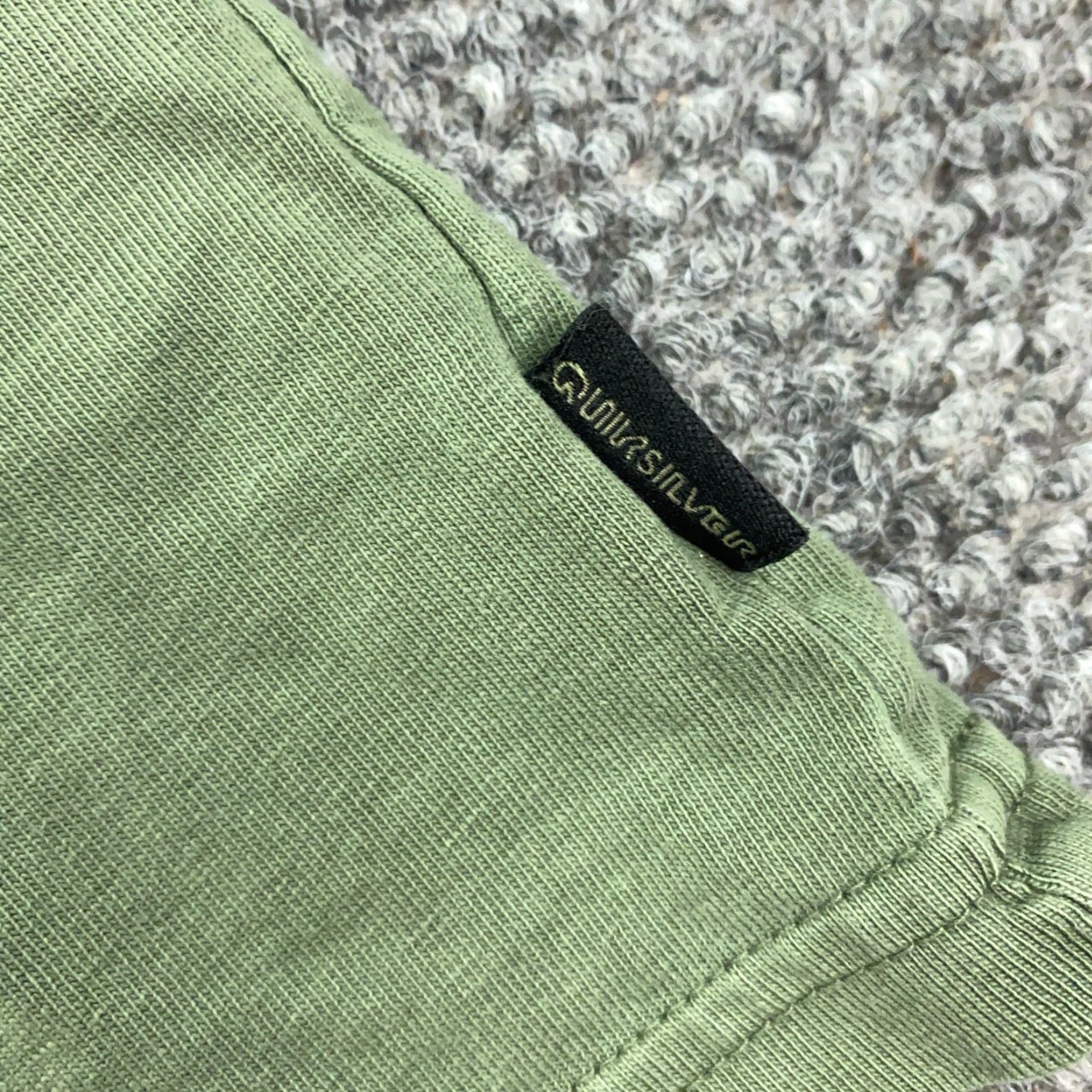 Quiksilver Quiksilver Shirt Men's Large Green Oversized Crew Neck Beach Tropical Size US L / EU 52-54 / 3 - 3 Thumbnail