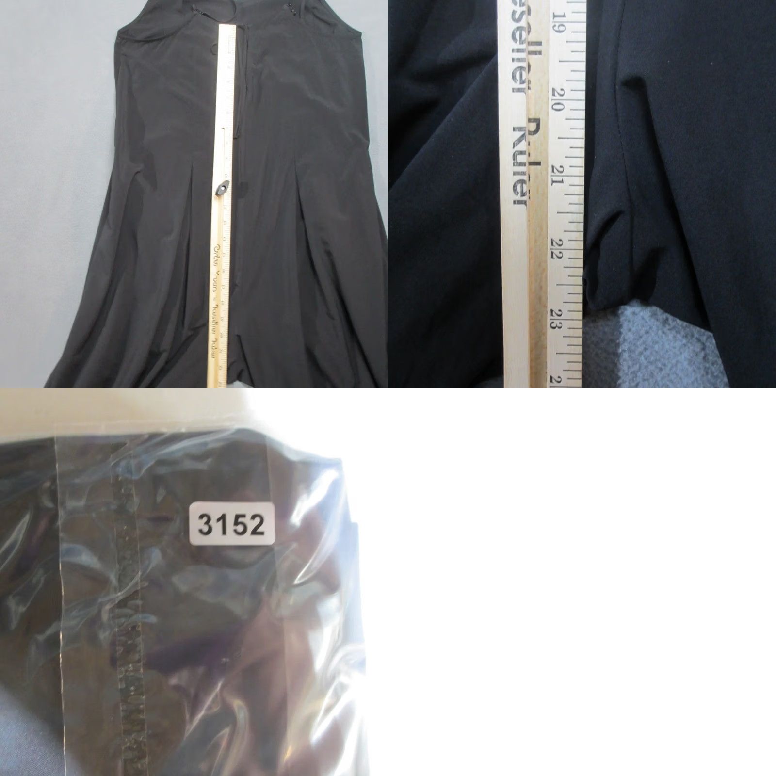 Athleta Athleta Jumpsuit Womens 6 Black Stretch Wide-Leg Pleated Casual V-Neck Tie Back Shirt? Size 28" / US 6 / IT 42 - 9 Thumbnail