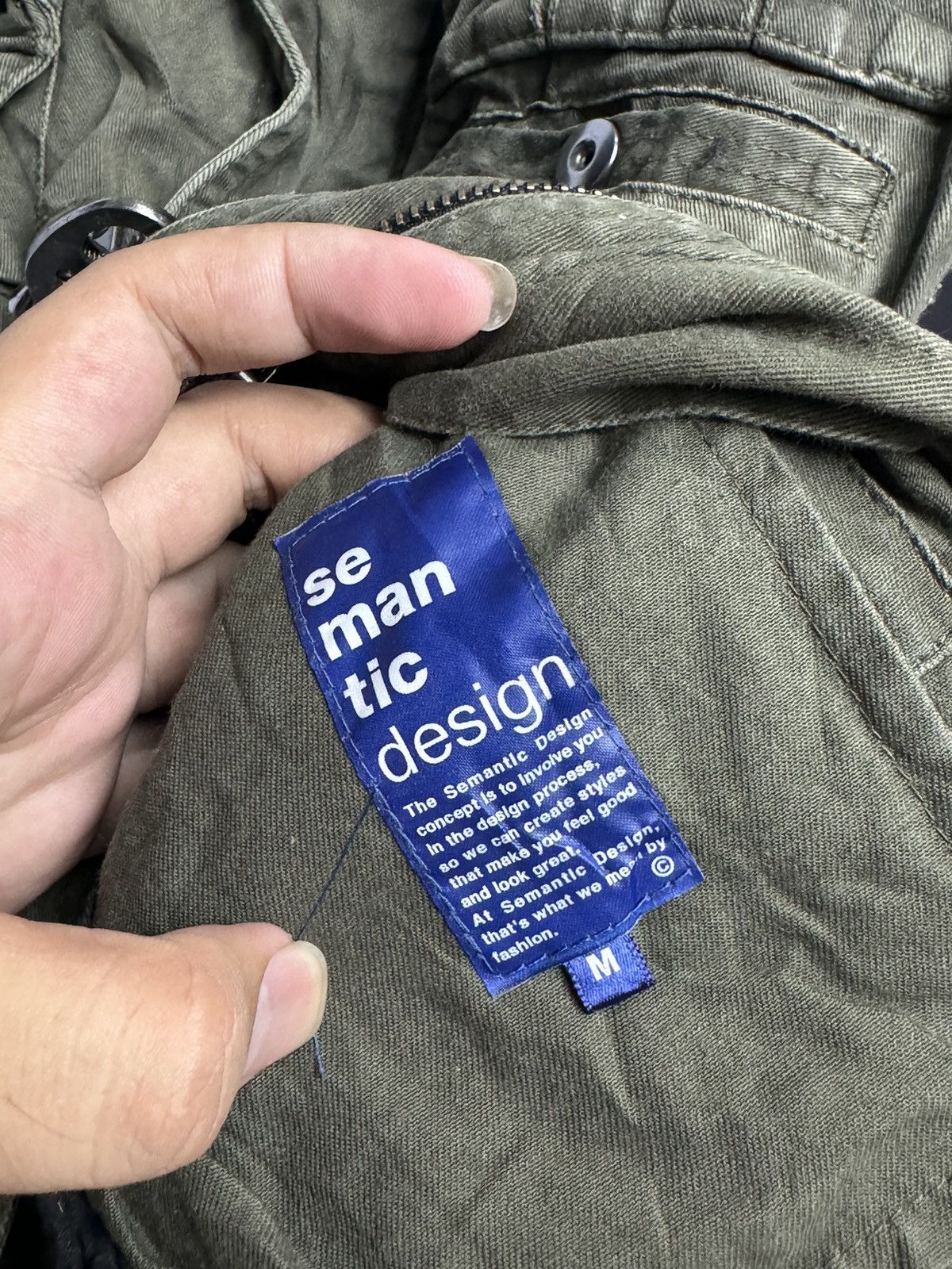 Japanese Brand Bondage Jacket Semanticdesign Multi Pocket Size US M / EU 48-50 / 2 - 6 Thumbnail