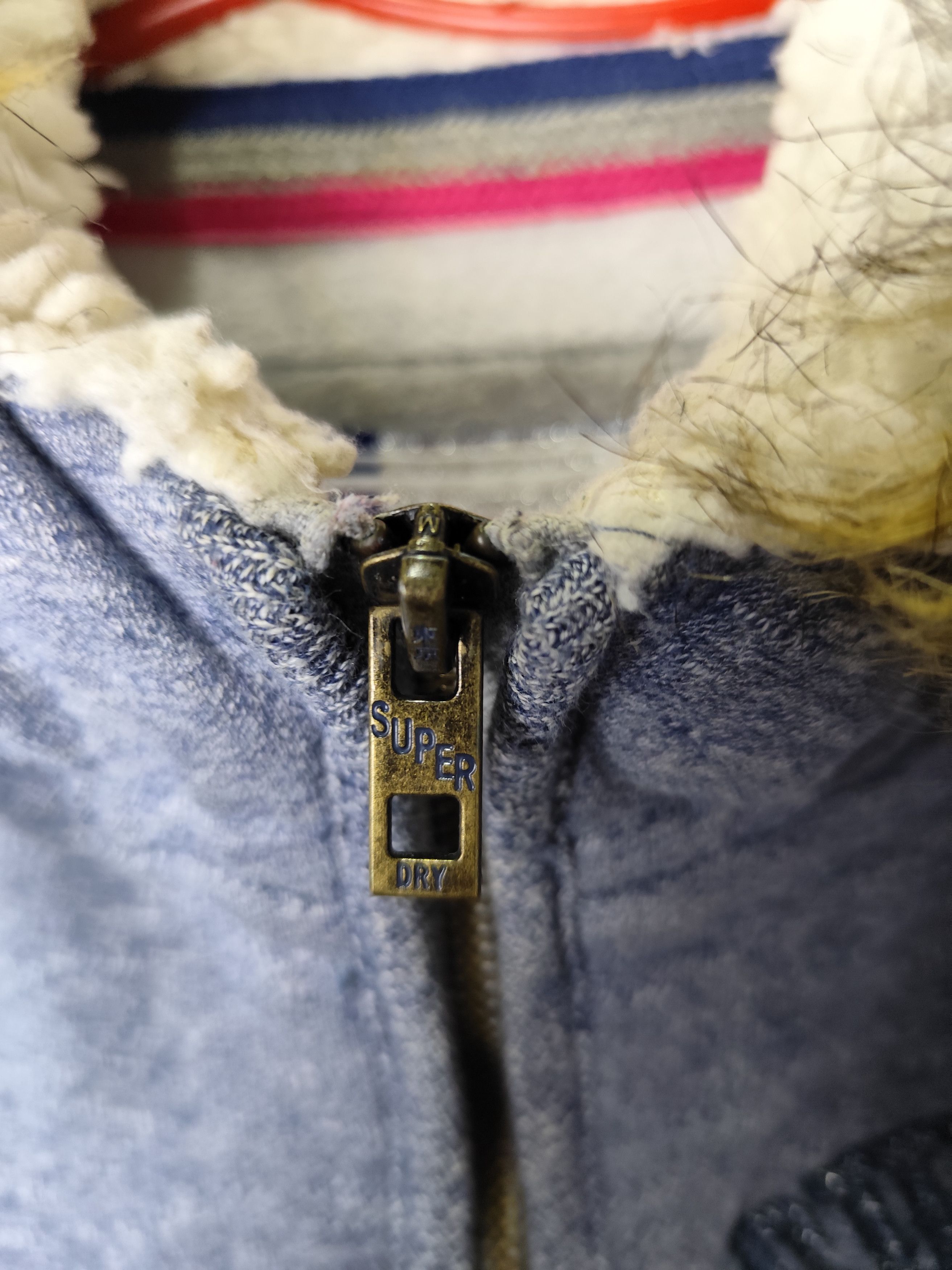 If Six Was Nine Superdry Y2K Super Fur Hoodie Jacket LGB Japanese style Size M / US 6-8 / IT 42-44 - 5 Thumbnail