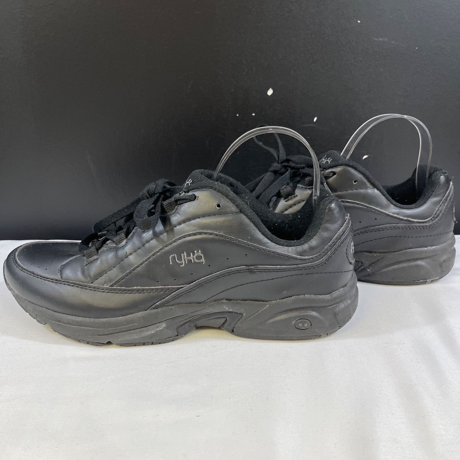 Other Ryka Womens Black Casual Leather Sneaker Size 10 SKU 6410 Size US 10 / IT 40 - 5 Thumbnail