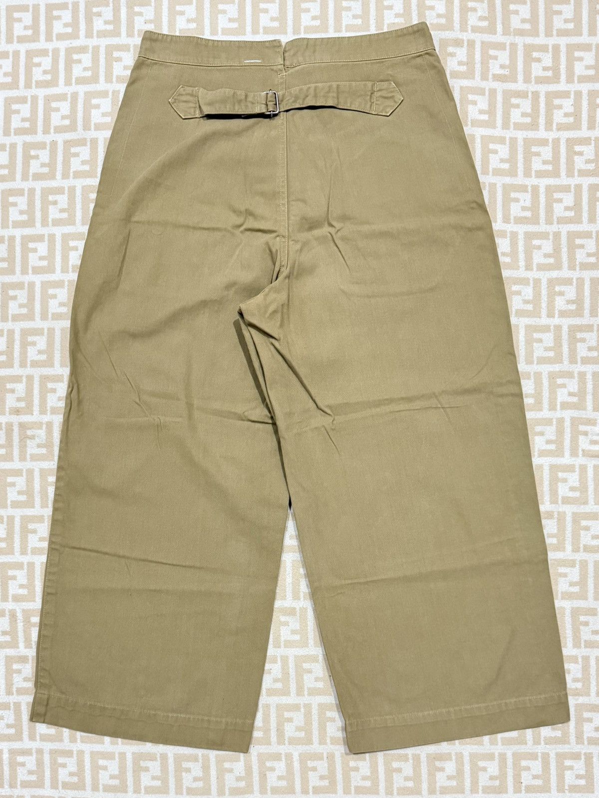 Margaret Howell Mhl Baggy Buckle Back Pants Size 30" / US 8 / IT 44 - 2 Thumbnail