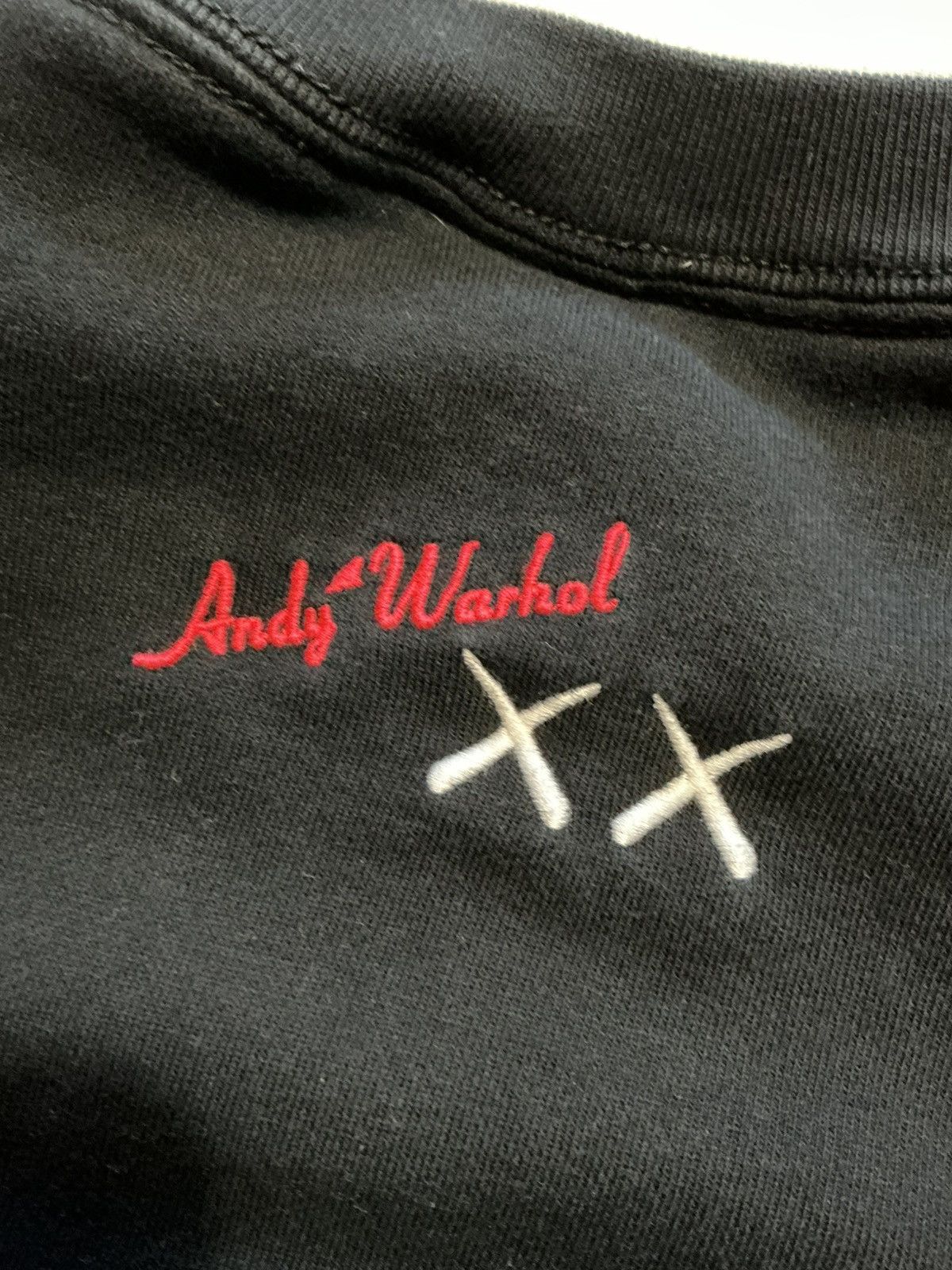 Andy Warhol × Kaws × Uniqlo UT Uniqlo X Andy Warhol X Kaws Box Logo Pullover Sweatshirt Size US M / EU 48-50 / 2 - 11 Thumbnail